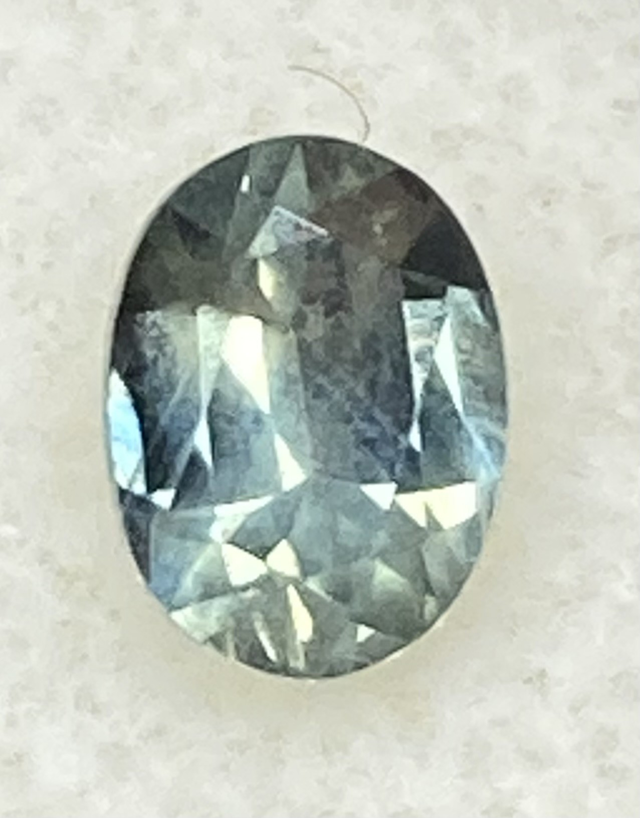 Sapphire - Natural Light Teal with yellow flash 