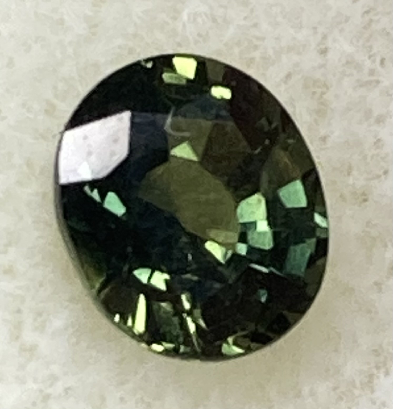 Sapphire - Natural Green