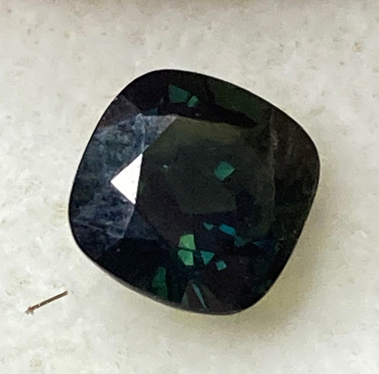 Sapphire - Natural deep Green