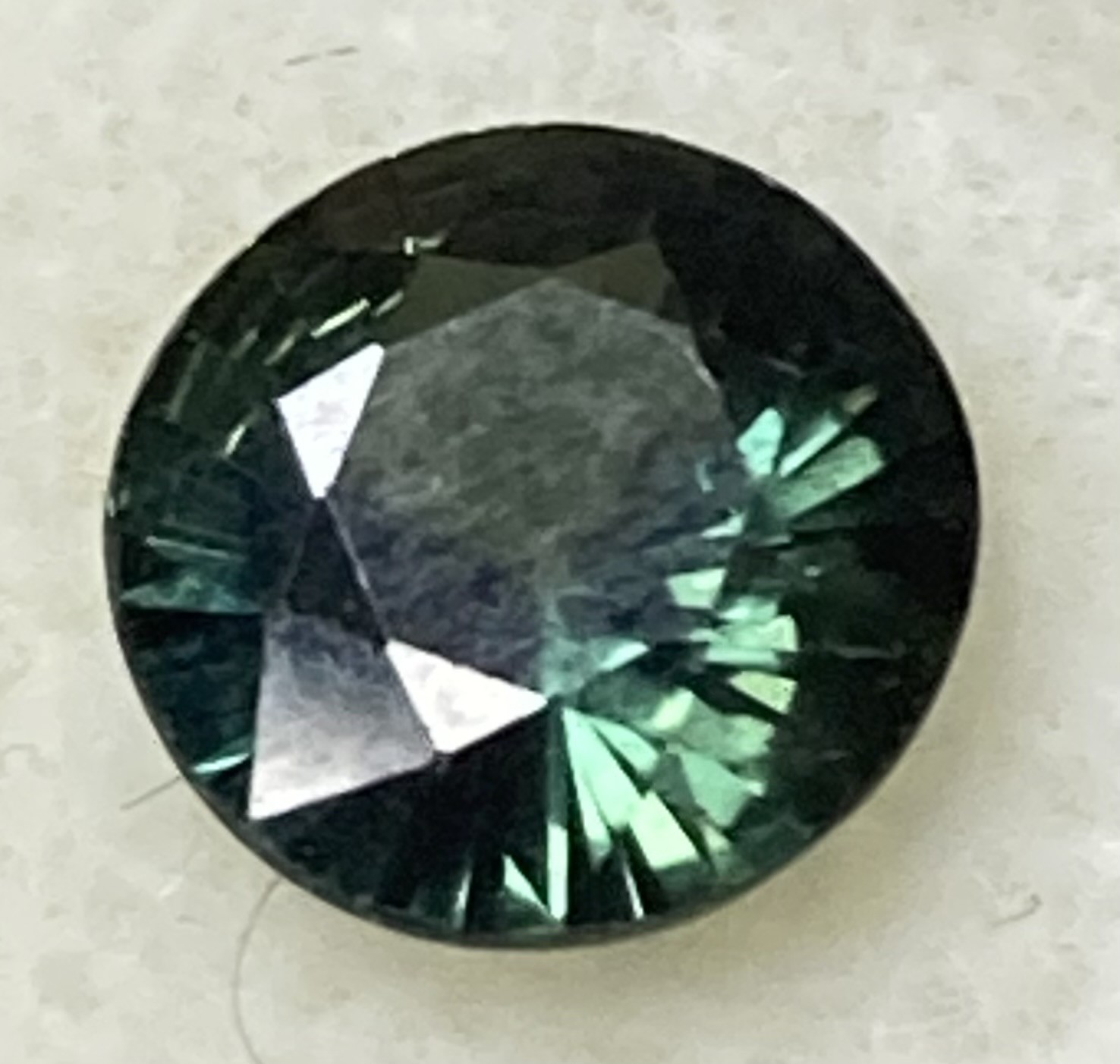 Sapphire - Natural Emerald Green