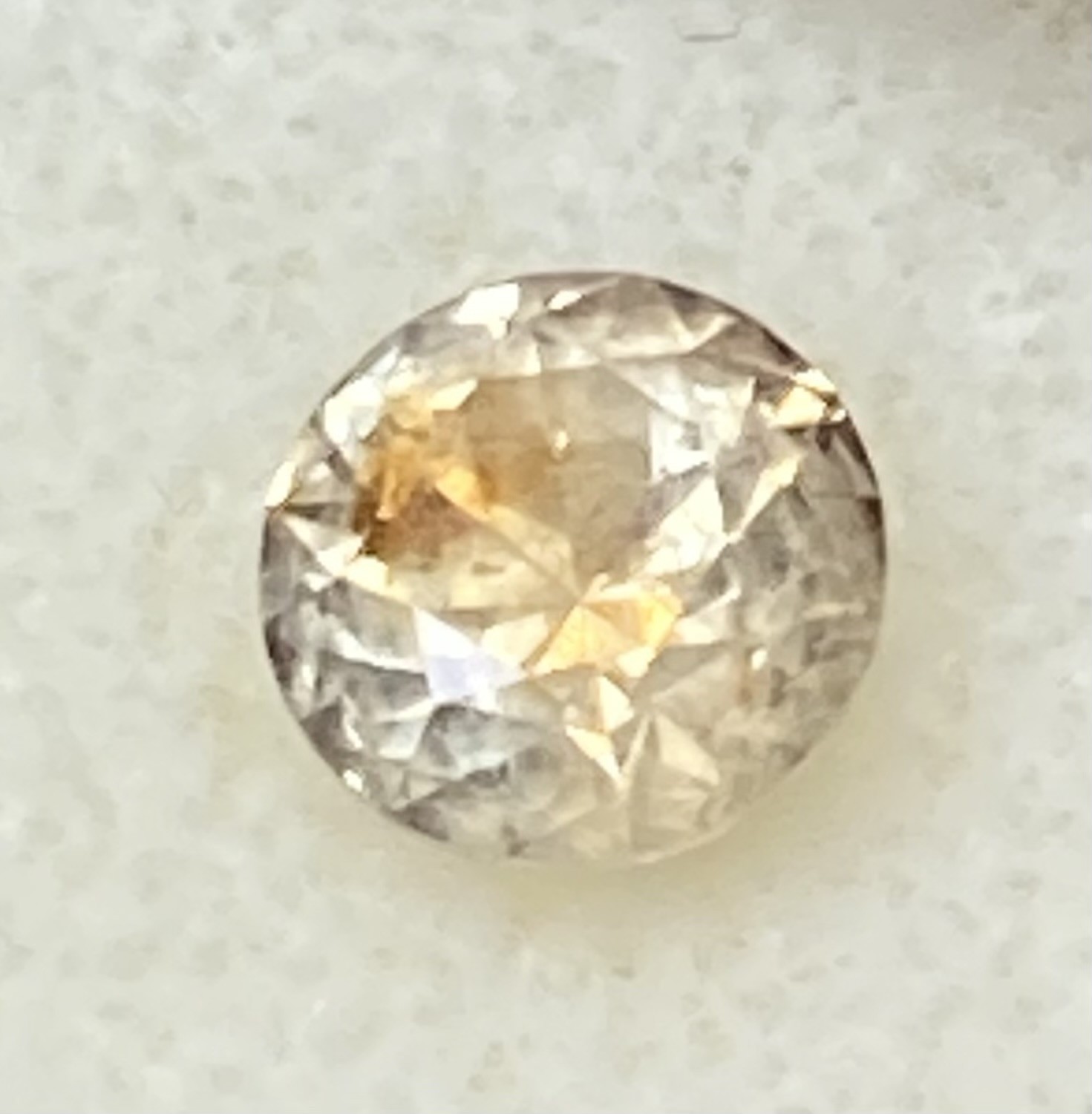 Sapphire - Natural Yellow Orange