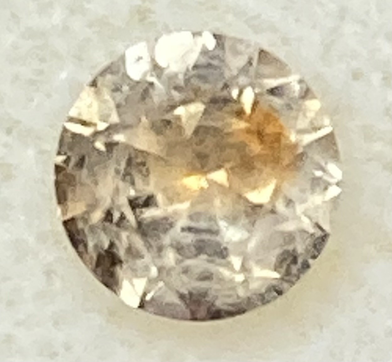 Sapphire - Natural Yellow Orange