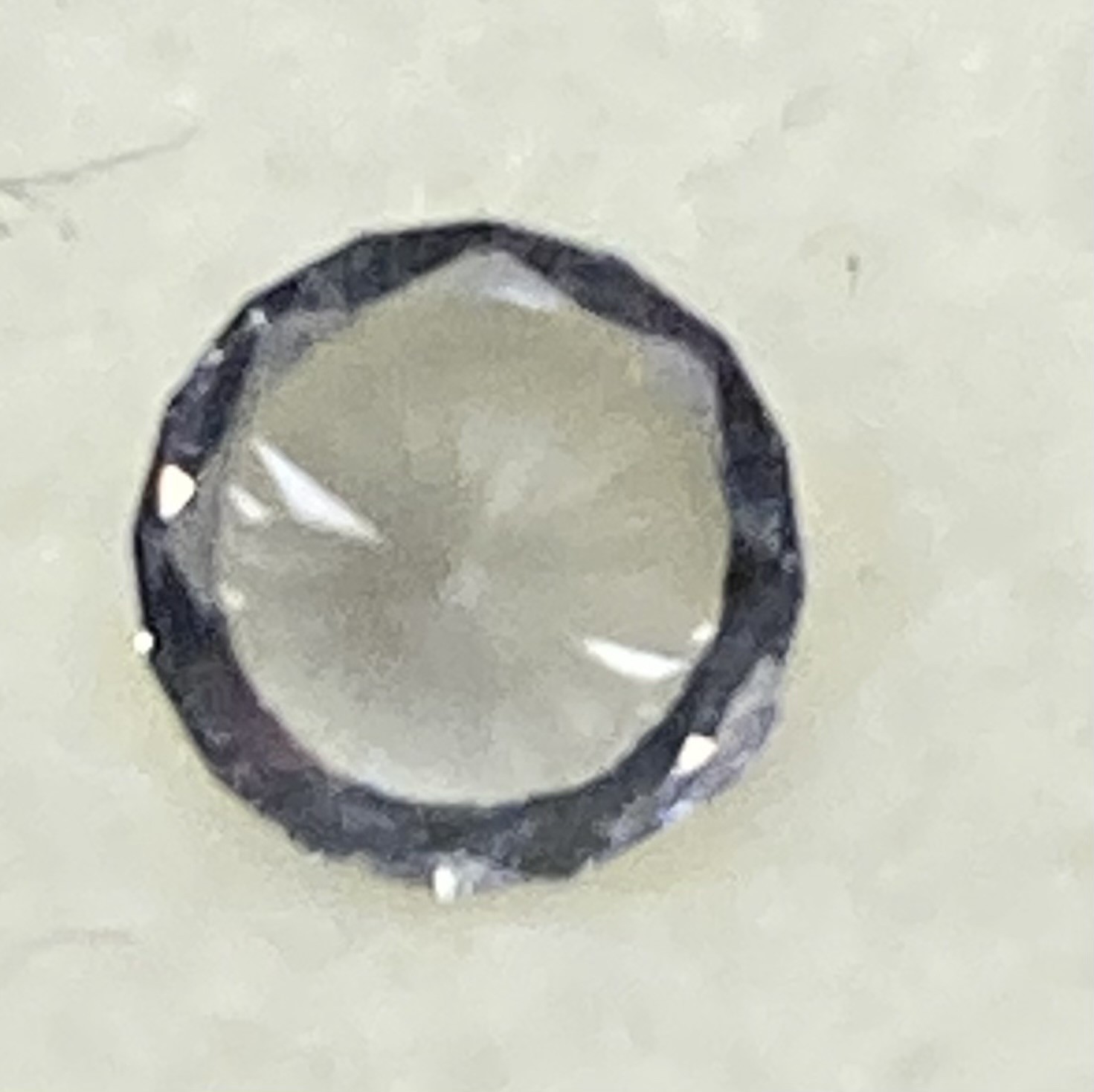 Sapphire -Natural pale blue to clear