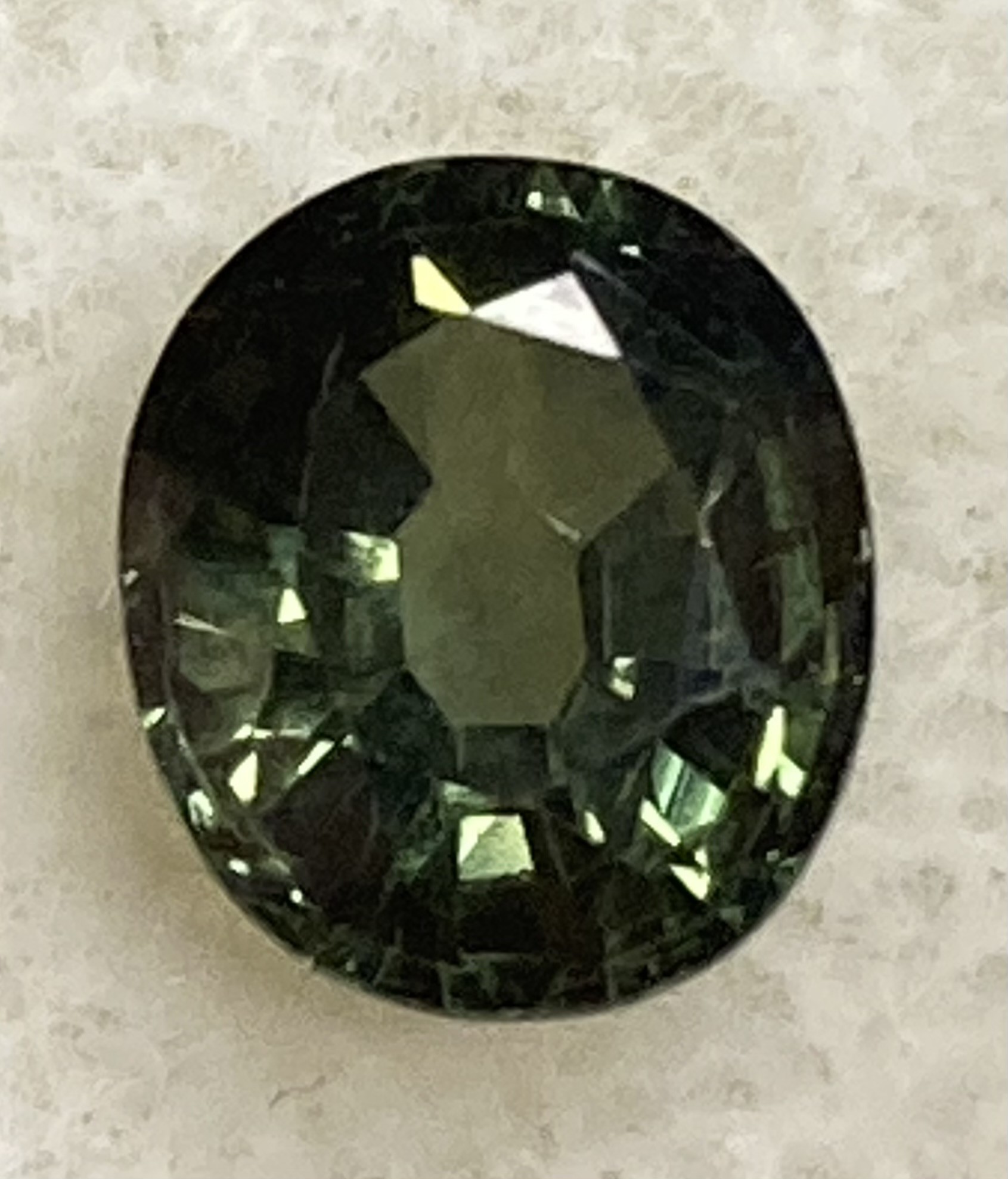 Sapphire -Natural Green