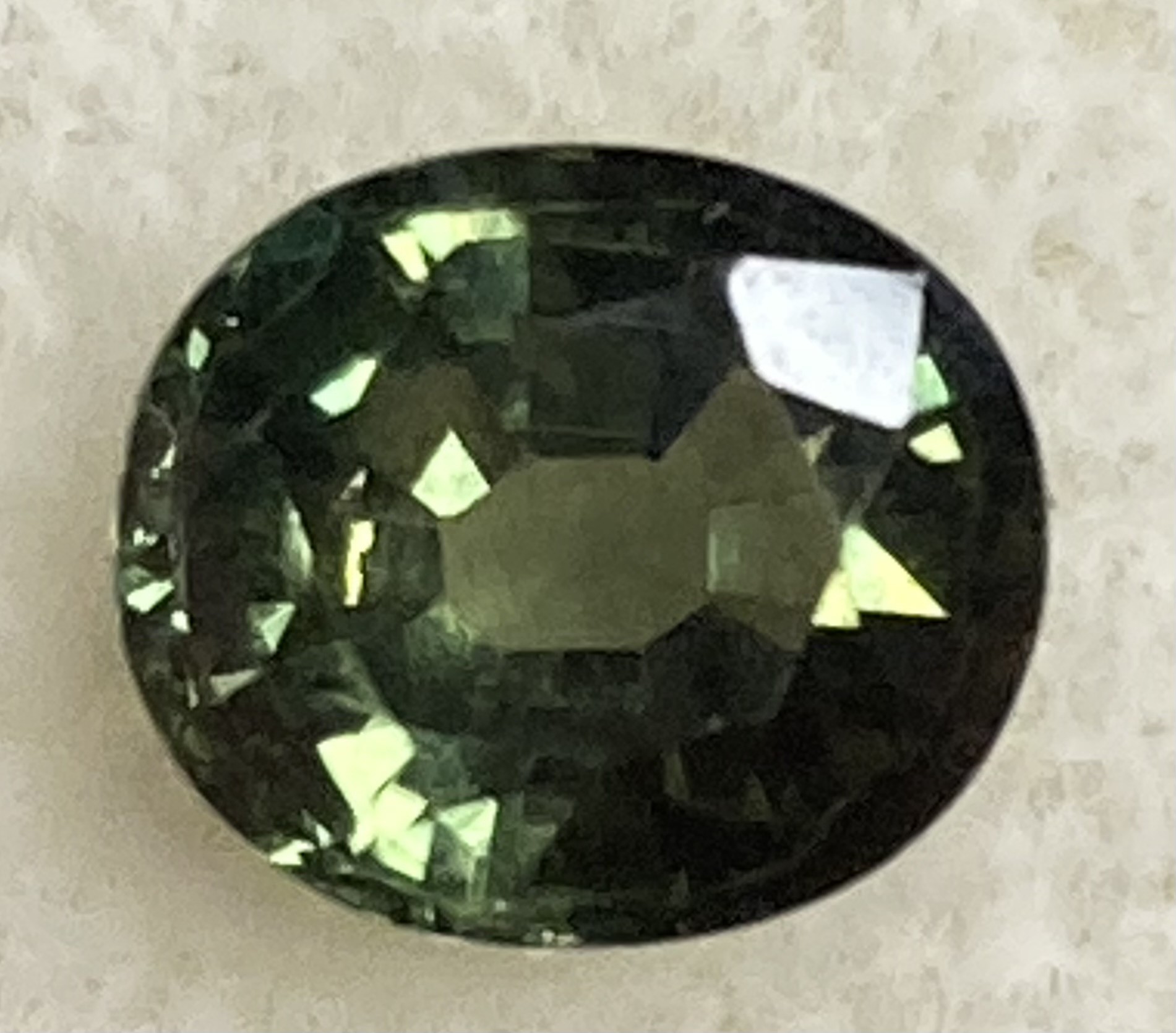 Sapphire -Natural Green