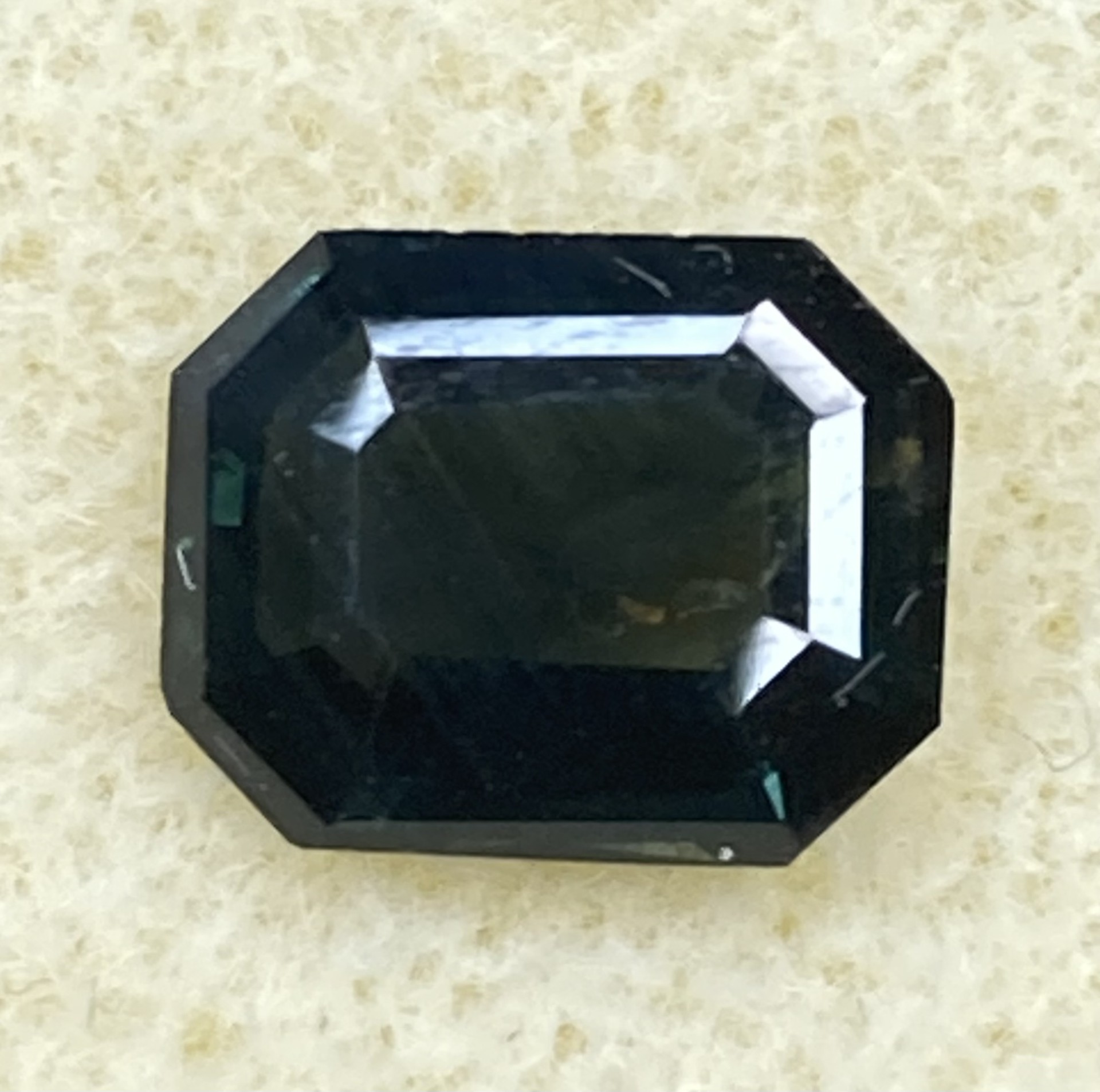 Sapphire -Natural Deep Green