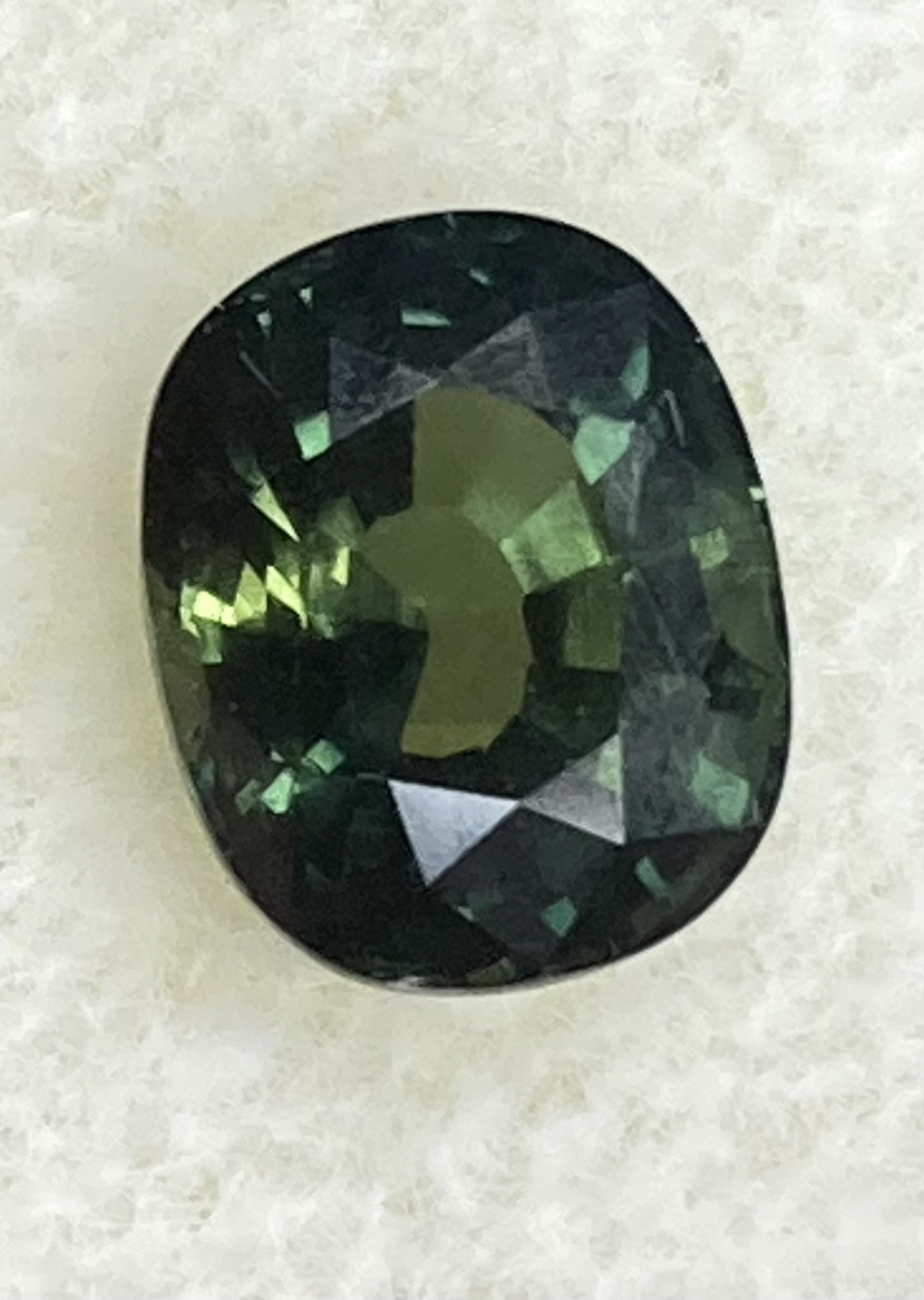 Sapphire -Natural  Green