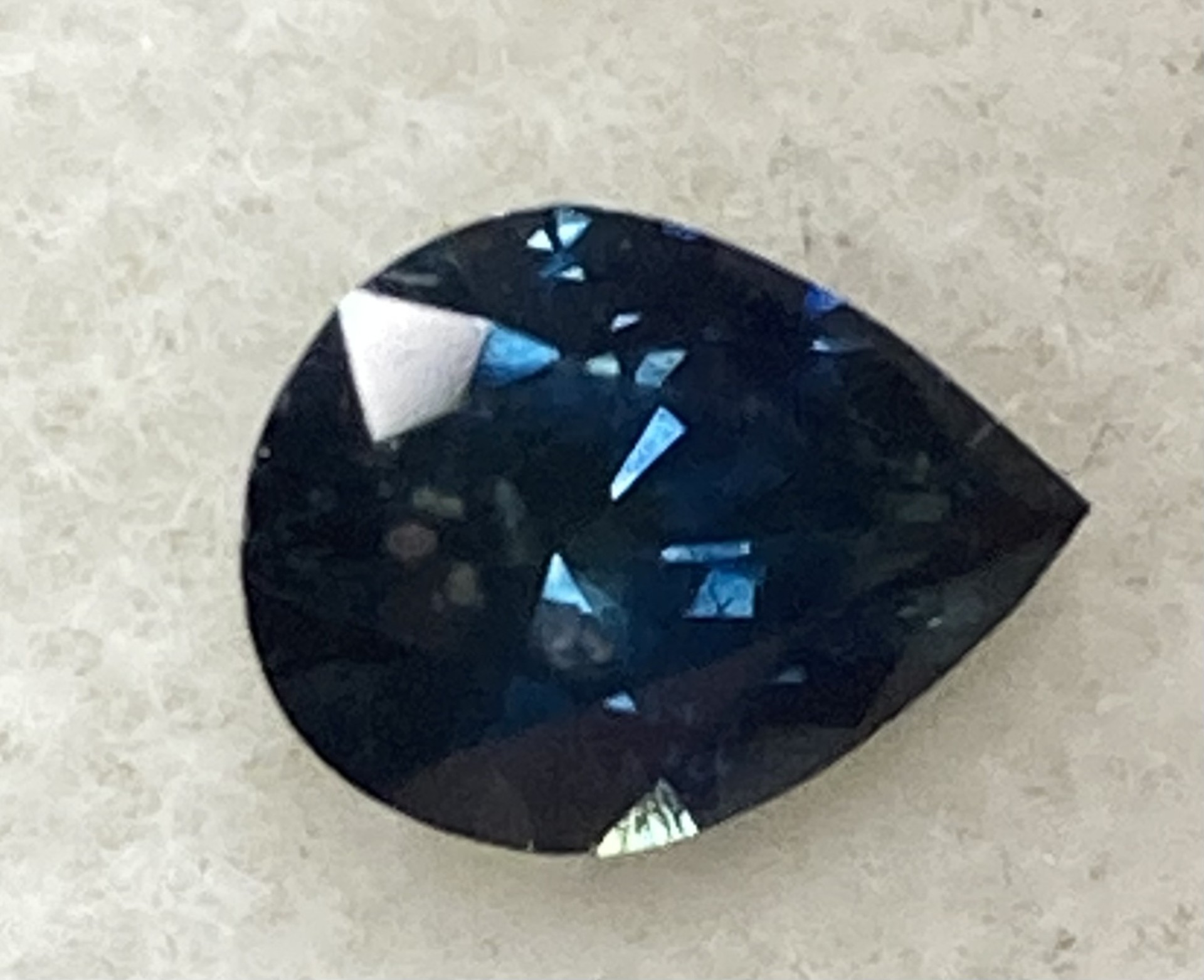 Sapphire -Natural  Pale Blue 
