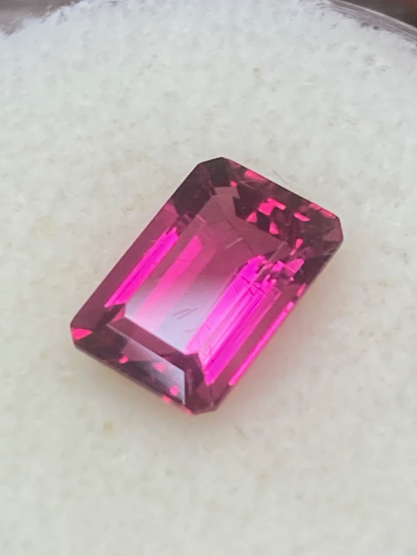 Tourmaline - Natural - Red - vivid