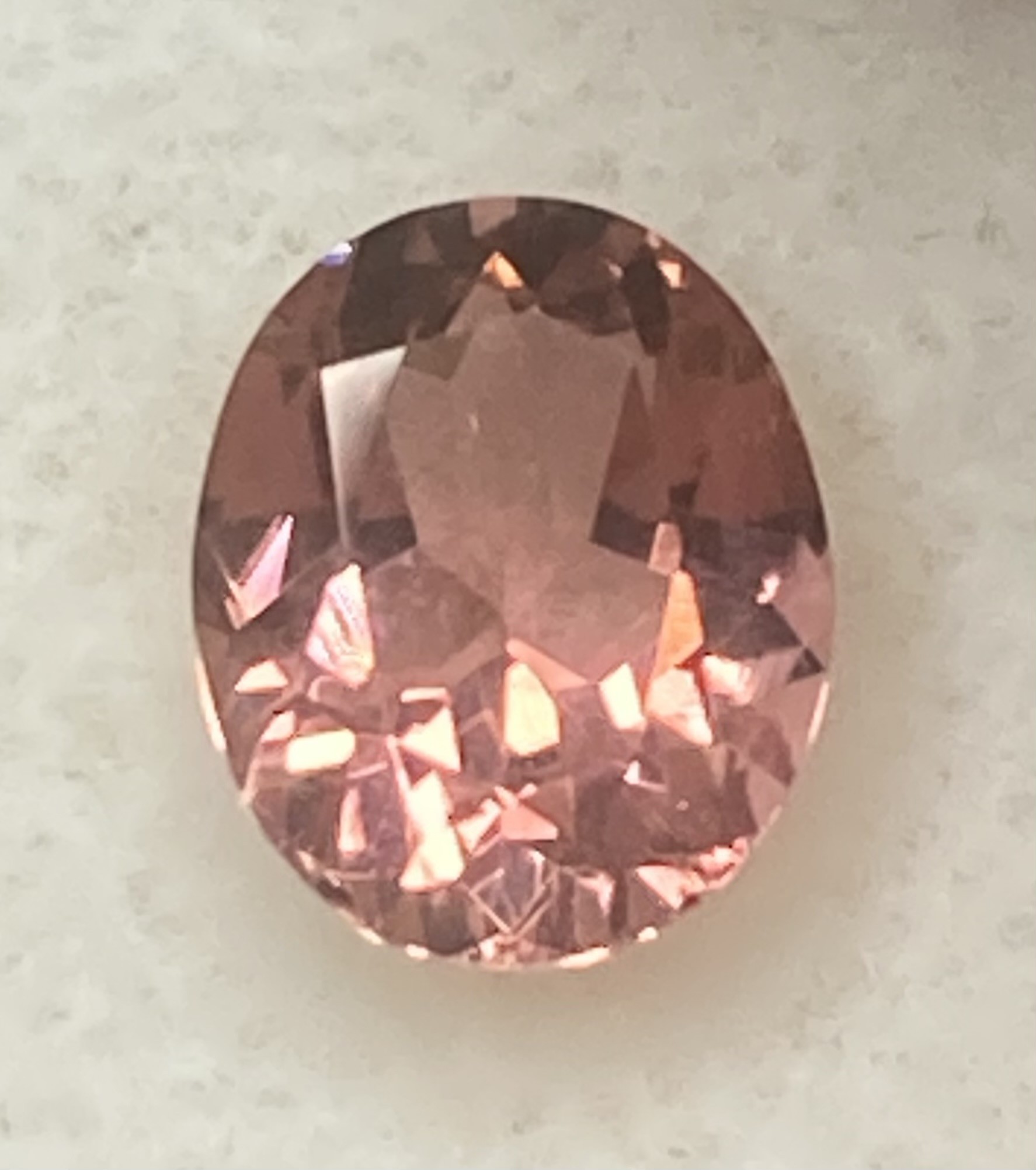 Tourmaline - Natural - Orange Padparadsha