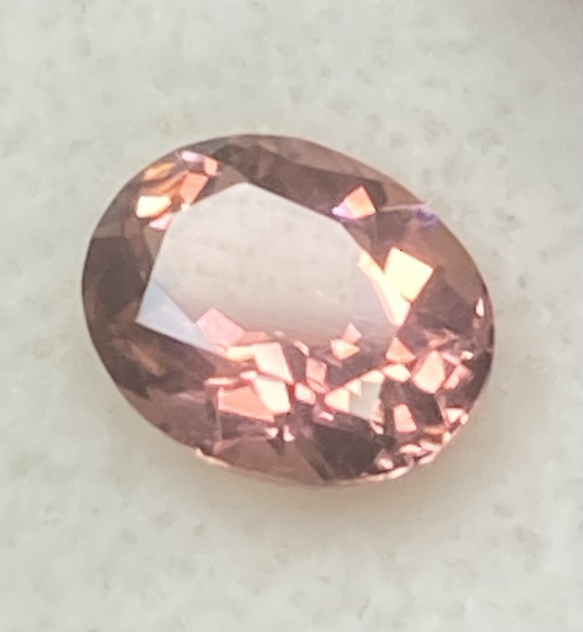 Tourmaline - Natural - Orange Padparadsha