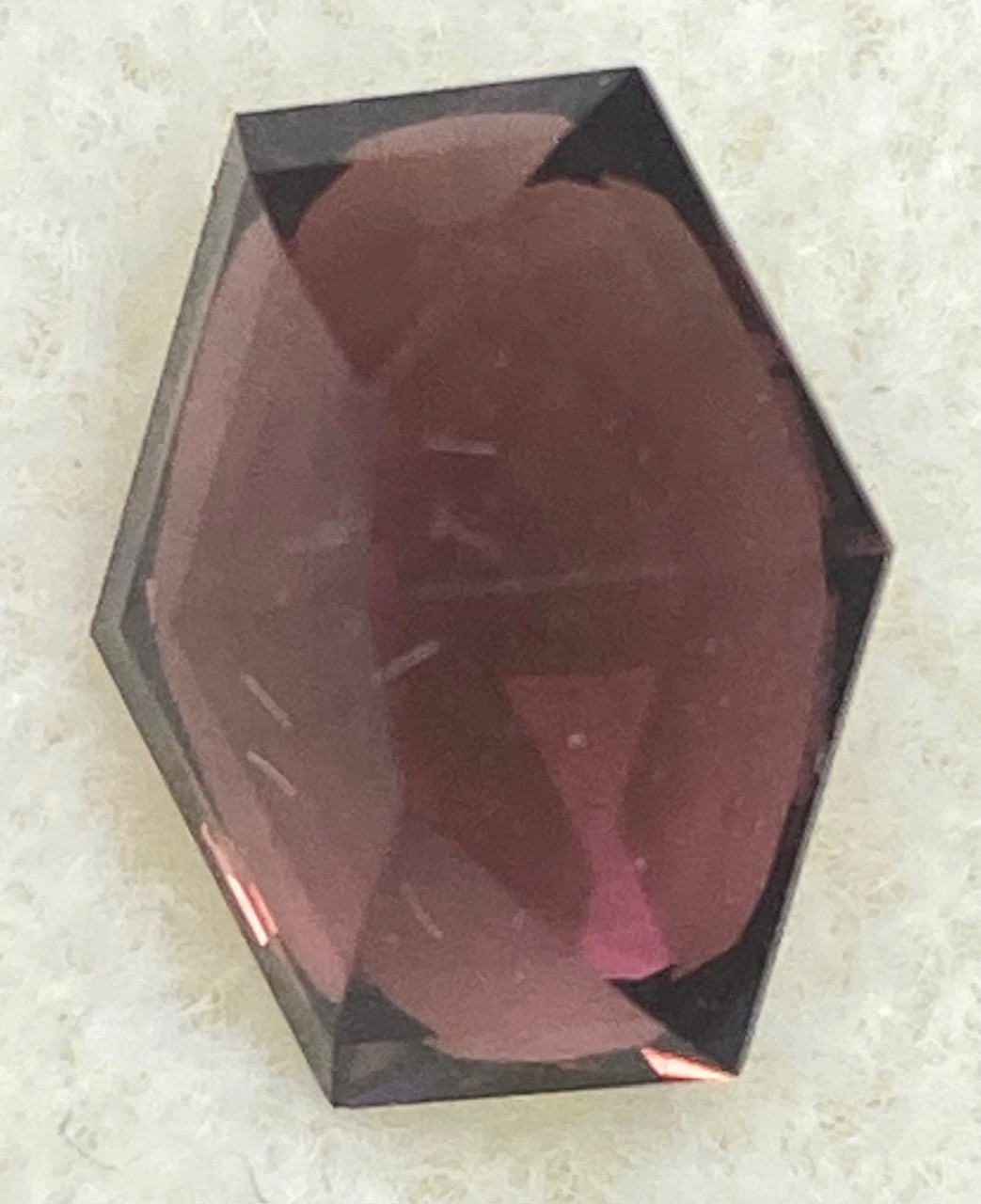 Tourmaline - Natural - Reddish Mauve  Eblite(variety Rubellite)