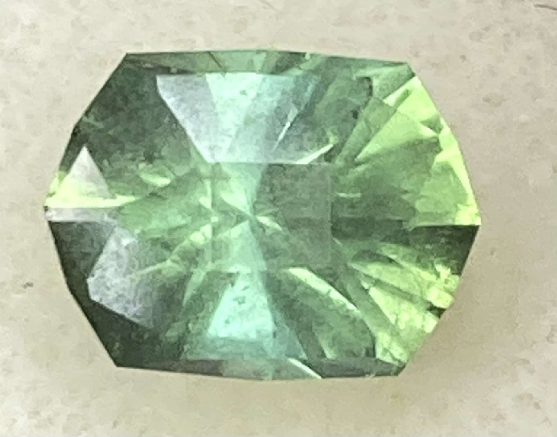 Tourmaline - Natural - Pale Green (Elabaite-Verdelite)