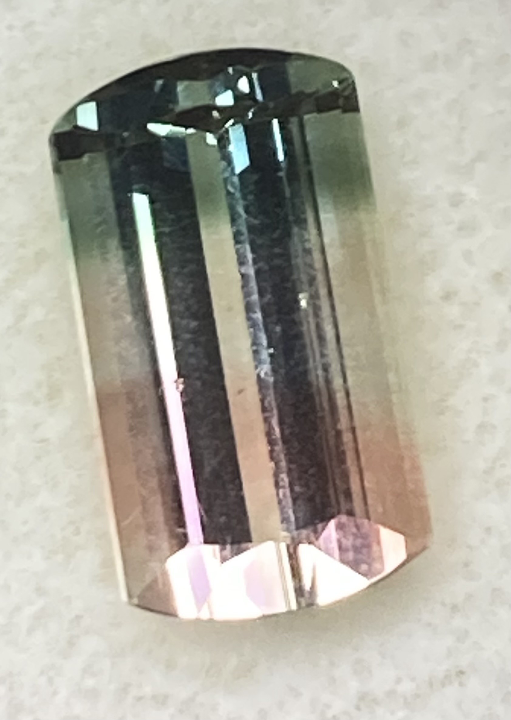 Tourmaline - Natural - Watermelon (Green clear Red)