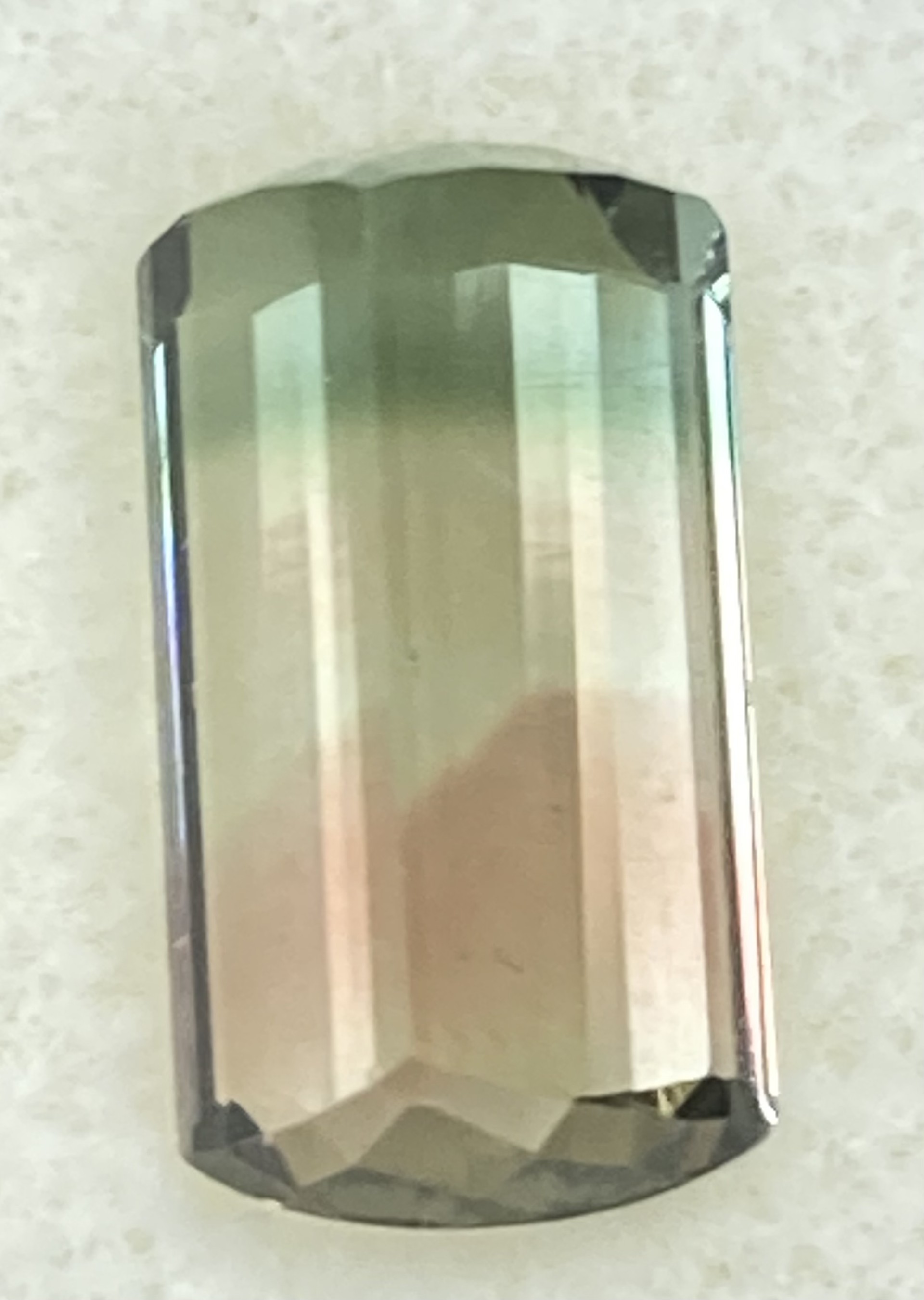 Tourmaline - Natural - Watermelon (Green clear Red)