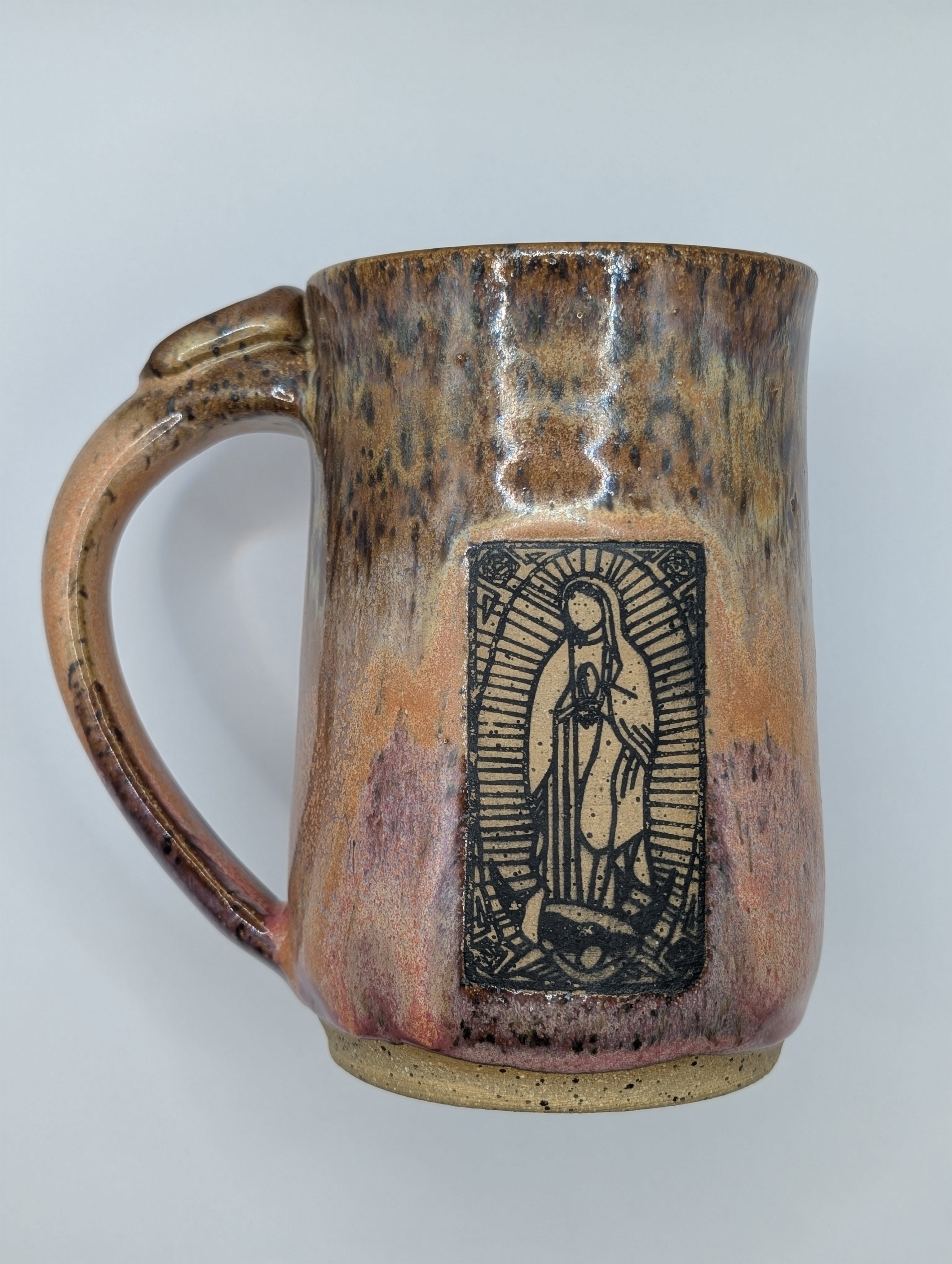 Virgin Mary mug • 20oz • burning