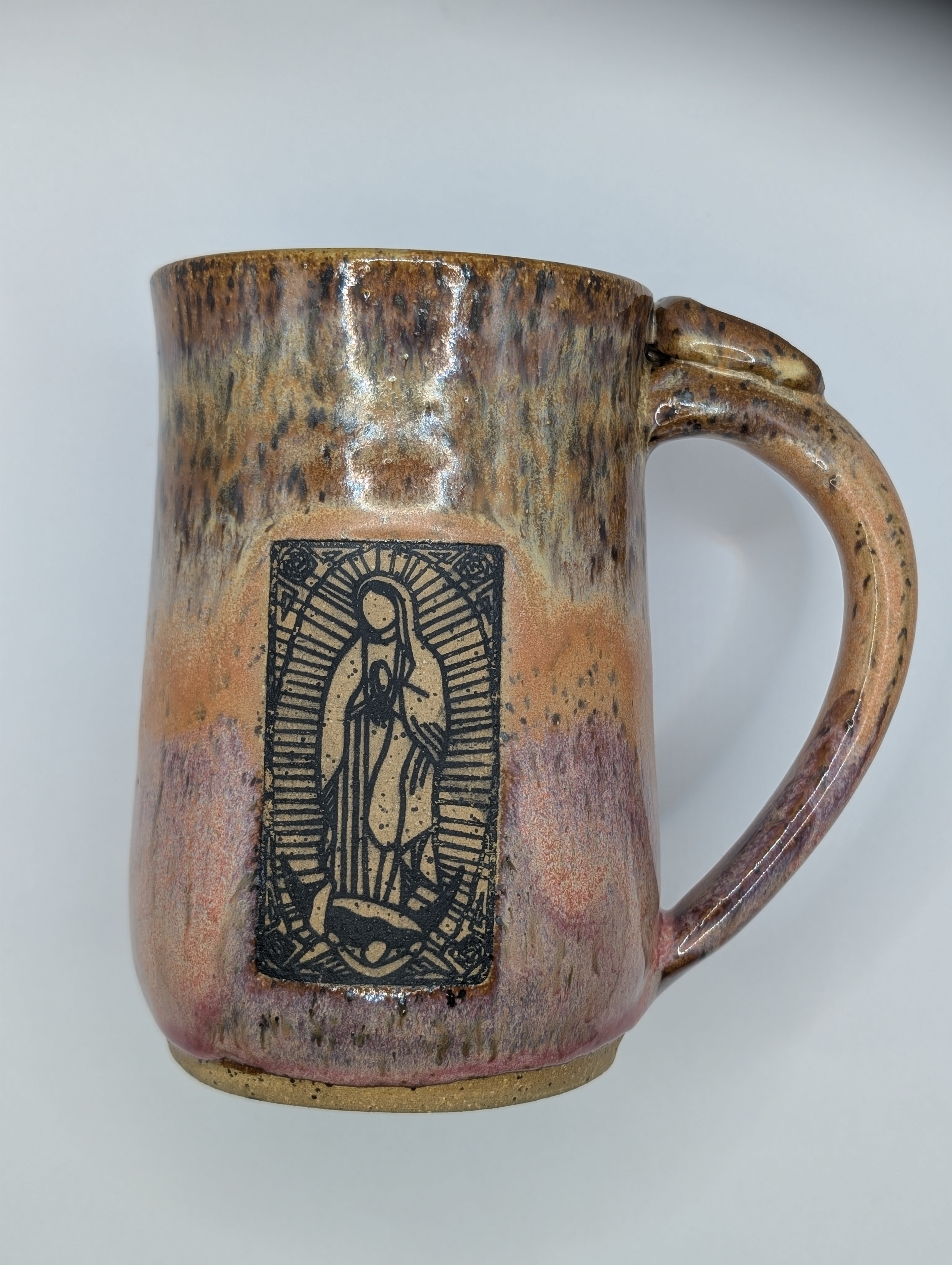 Virgin Mary mug • 20oz • burning