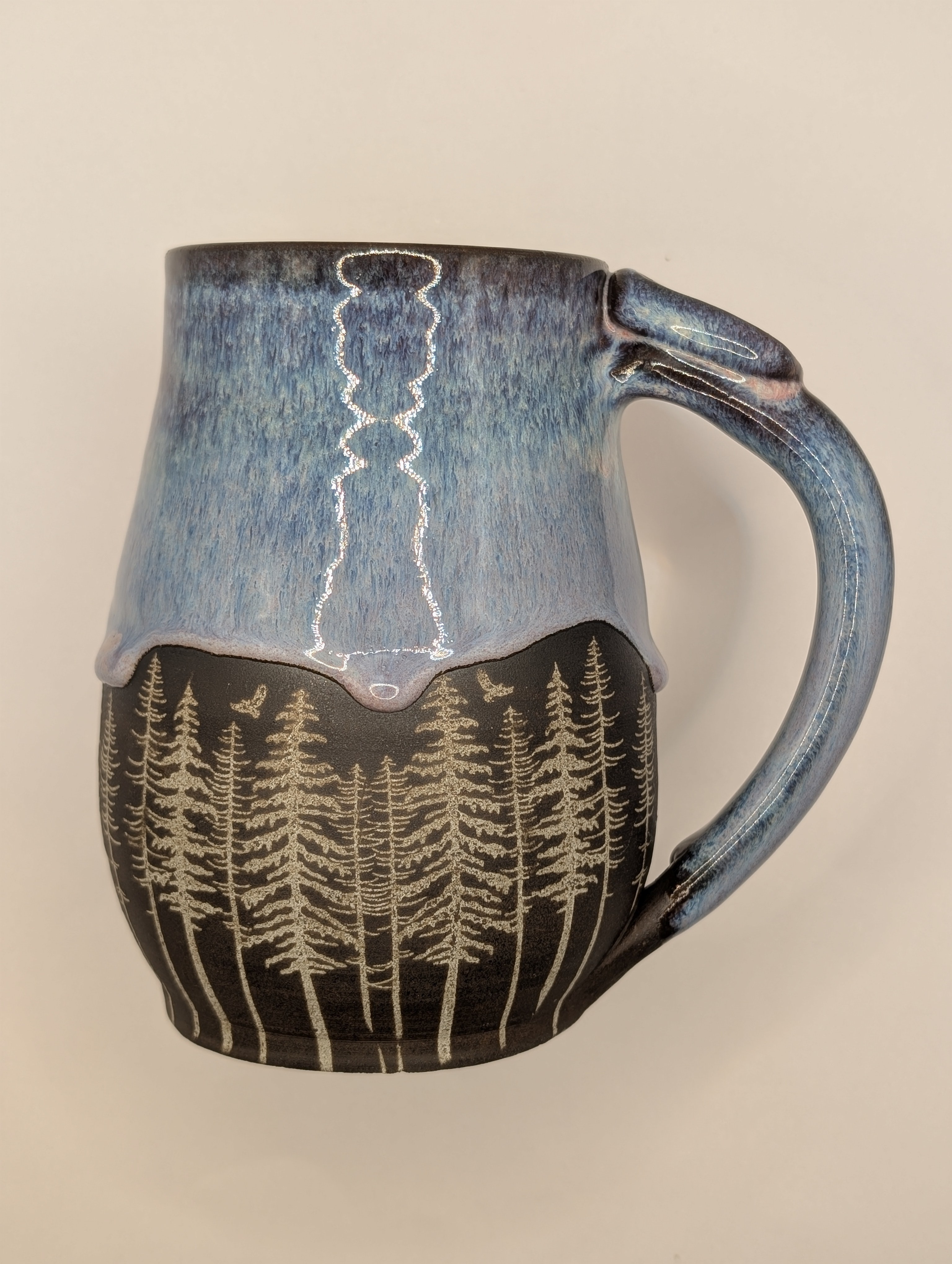 Conifer mug • 20oz • blue purple 
