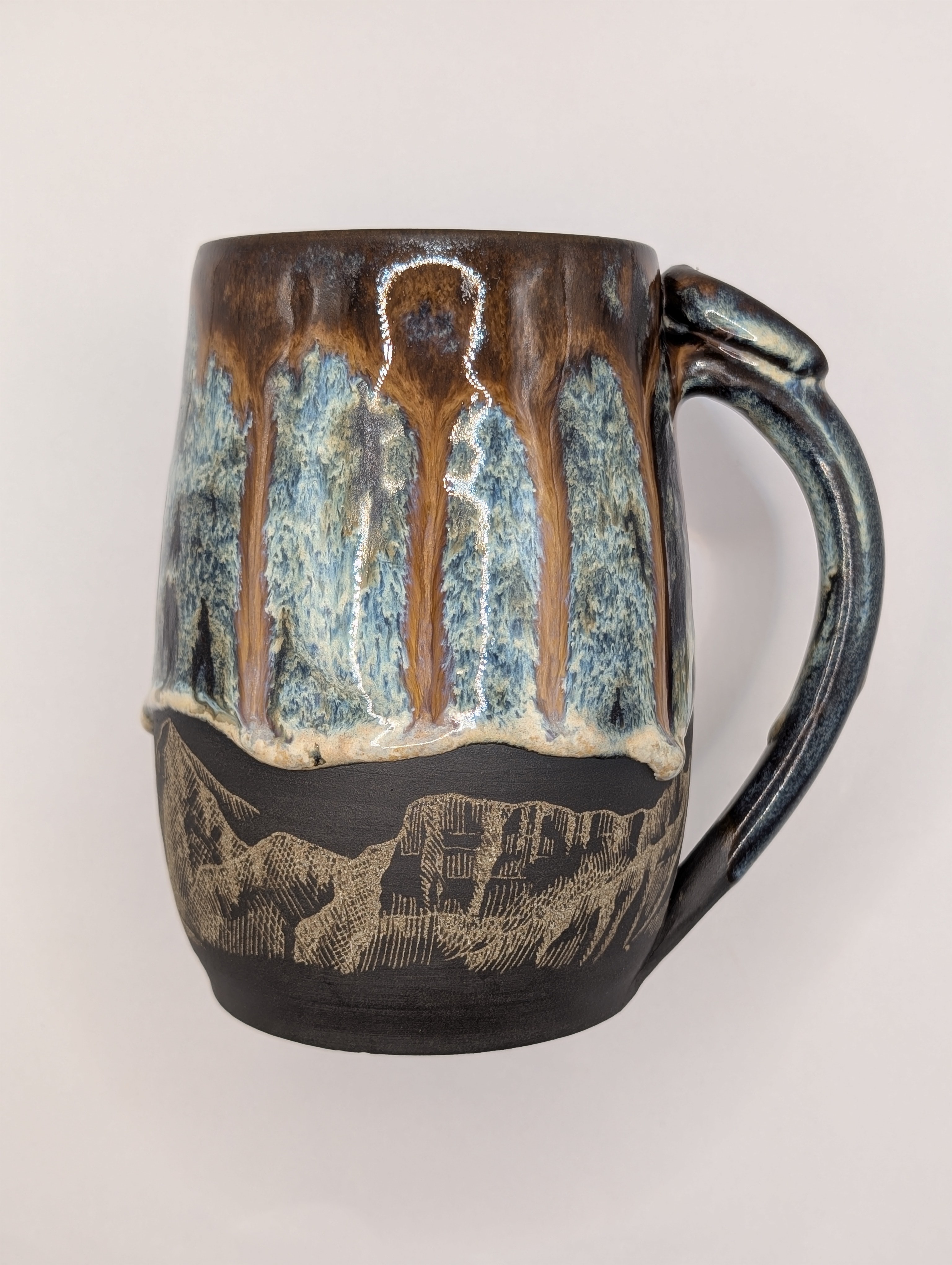 Mountain mug • 20oz • river birch drip