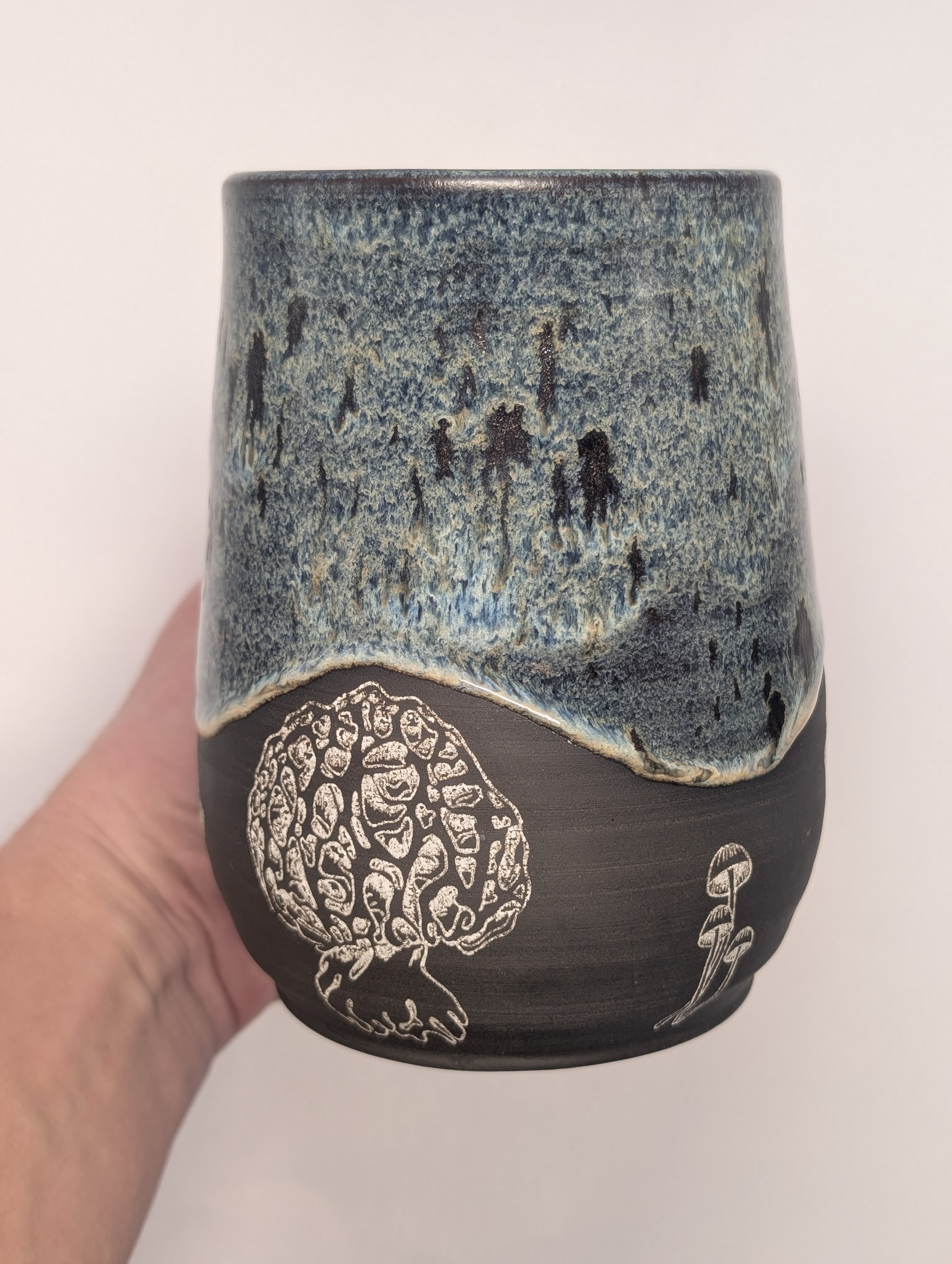 Mushroom mug • 22oz • river birch