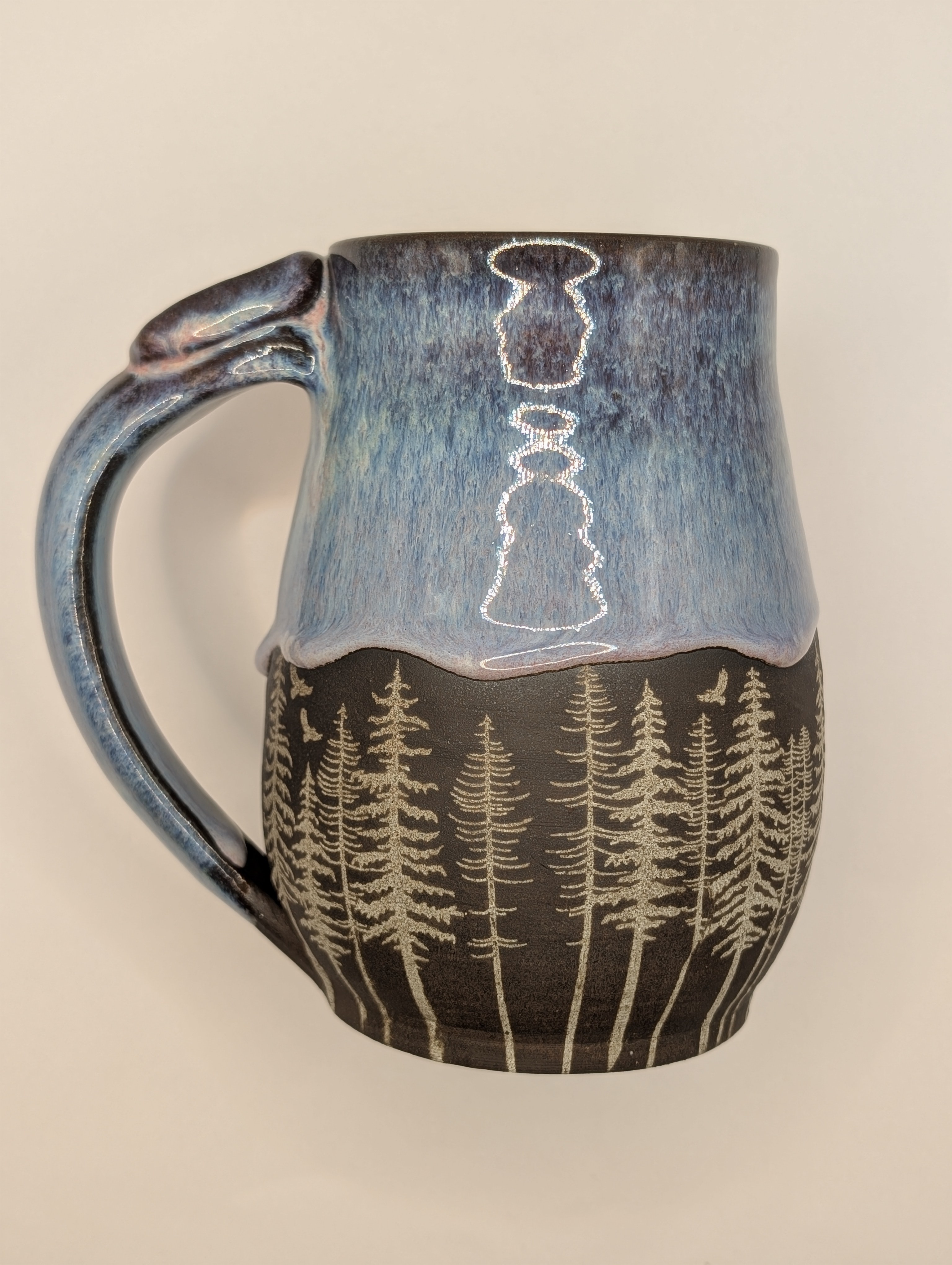 Conifer mug • 20oz • blue purple 