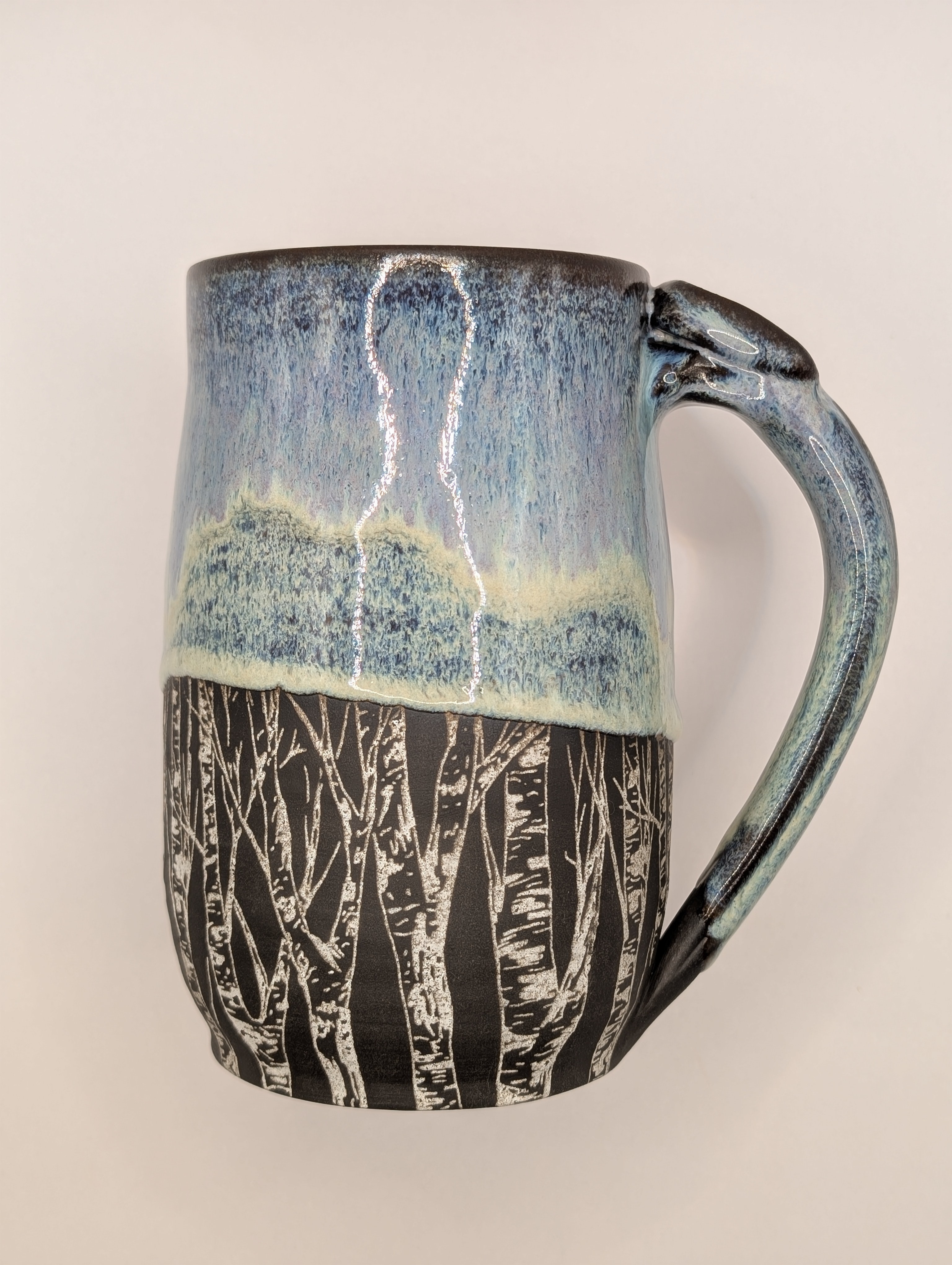 Birch tree mug • 22oz • lavender mist