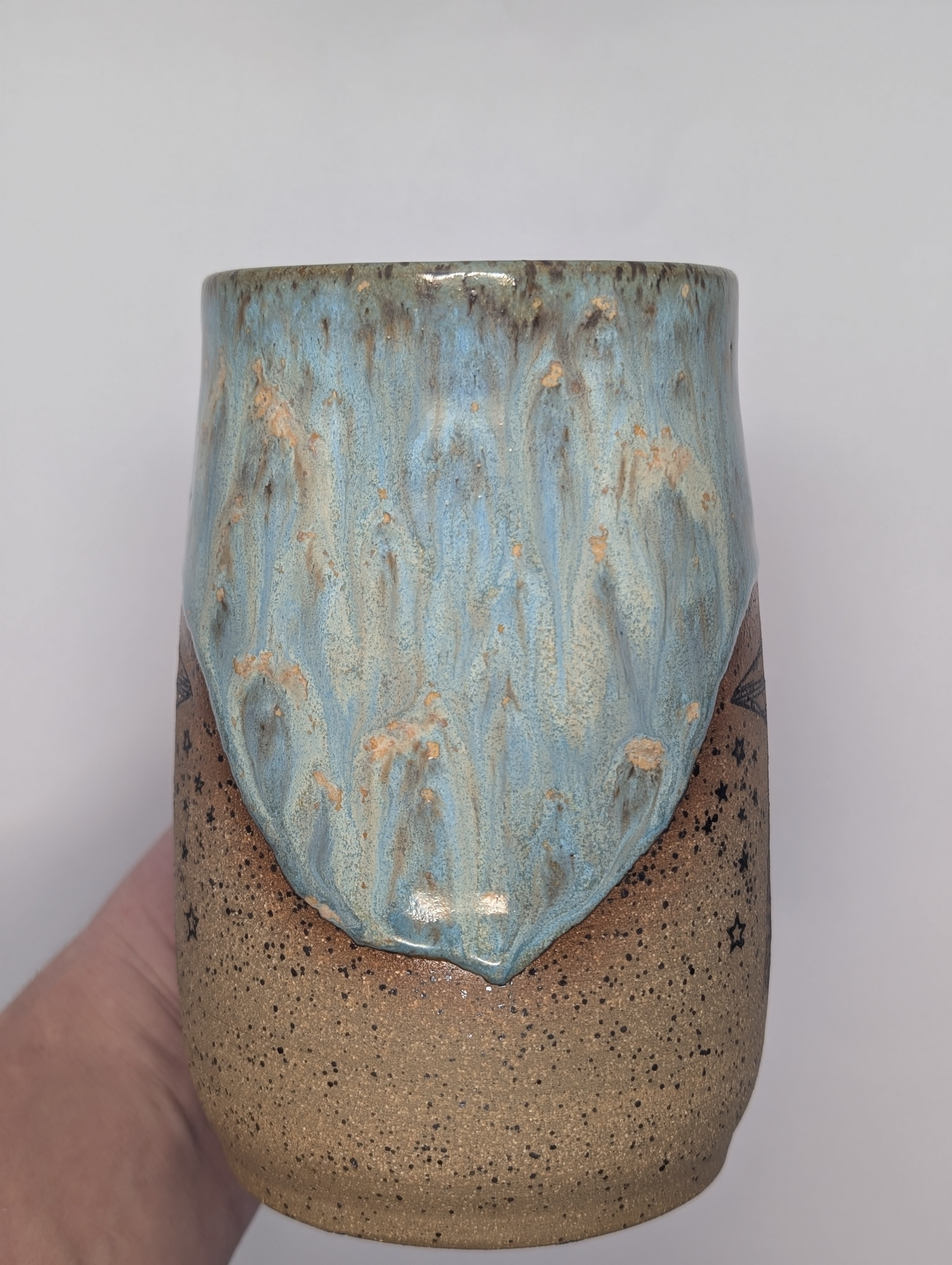 UFO mug • 22oz • blue desert dusk