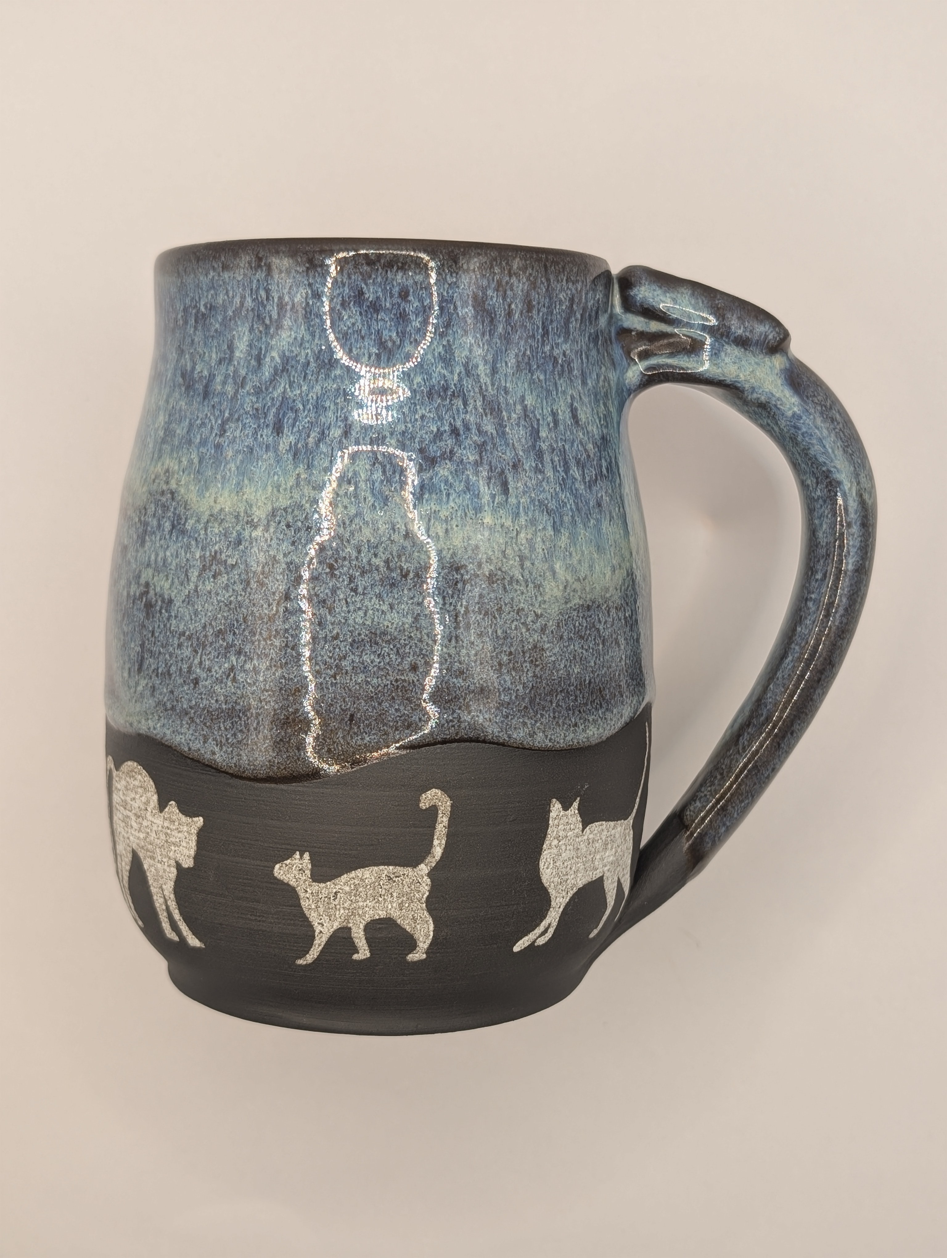 Cat mug • 22oz • blue dream 