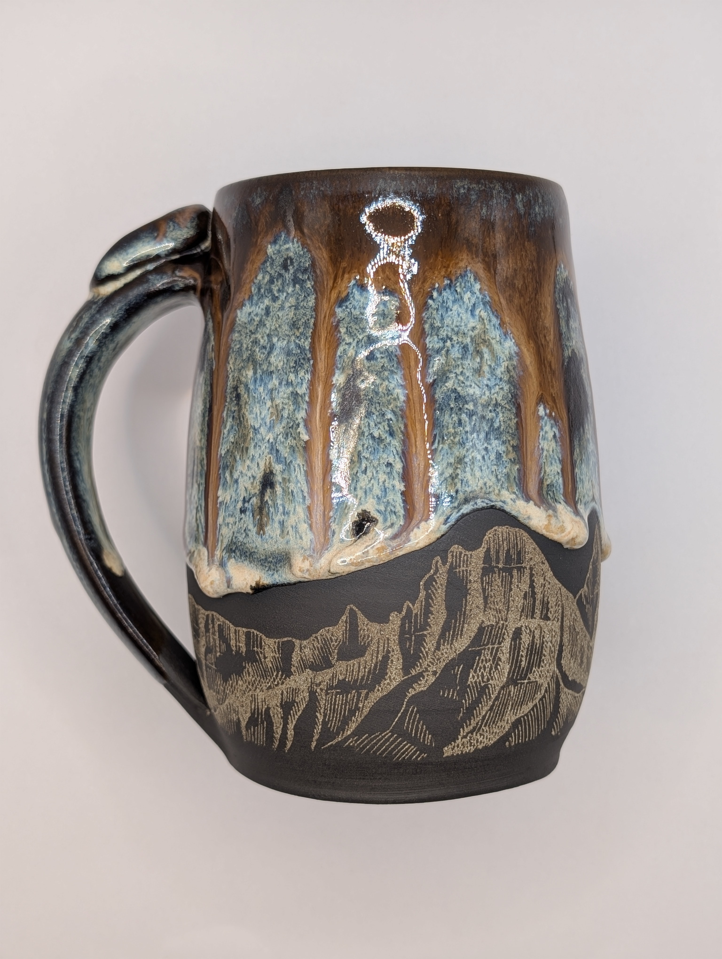 Mountain mug • 20oz • river birch drip