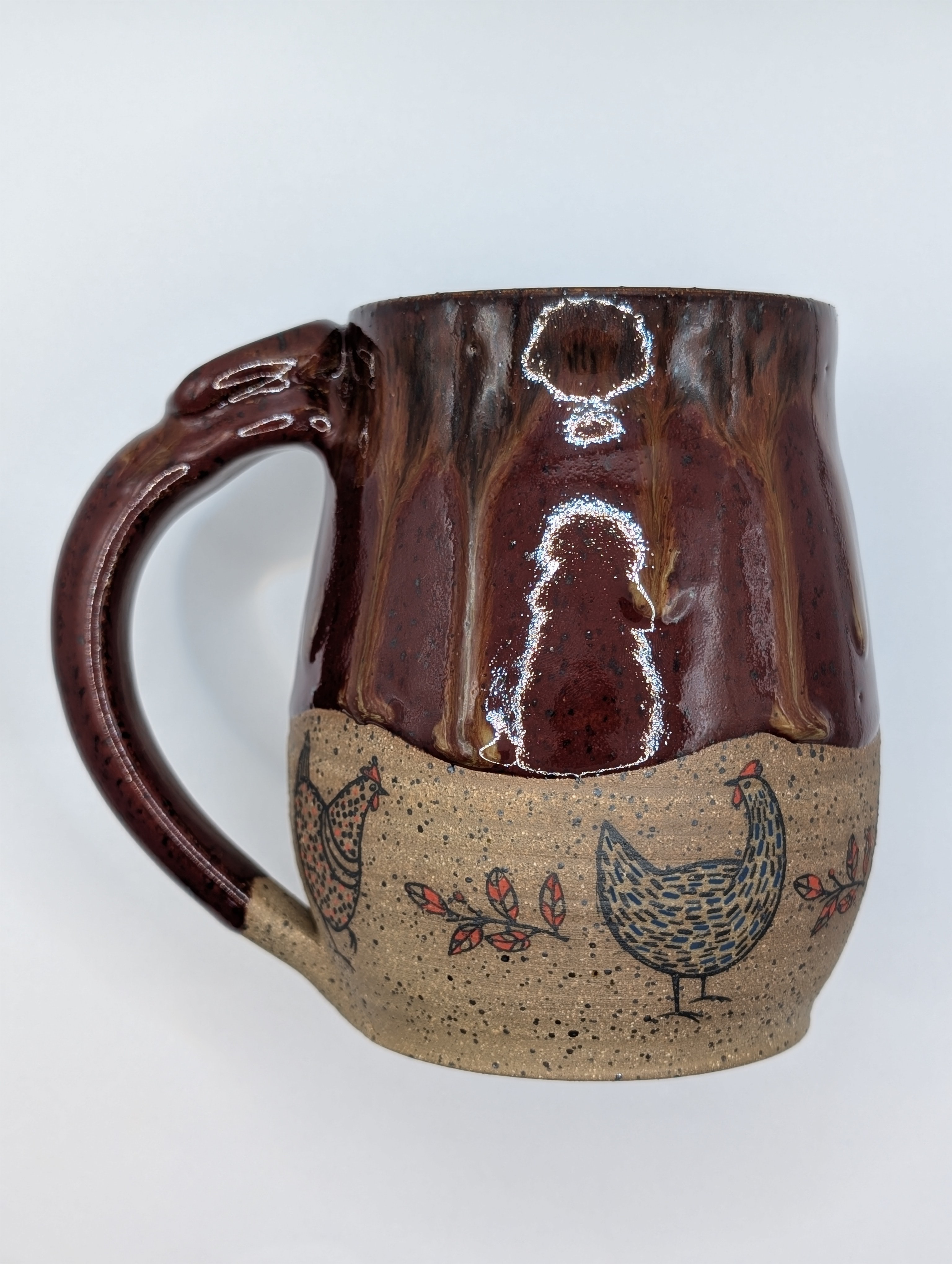 Chicken mug • 22oz • caramel apple