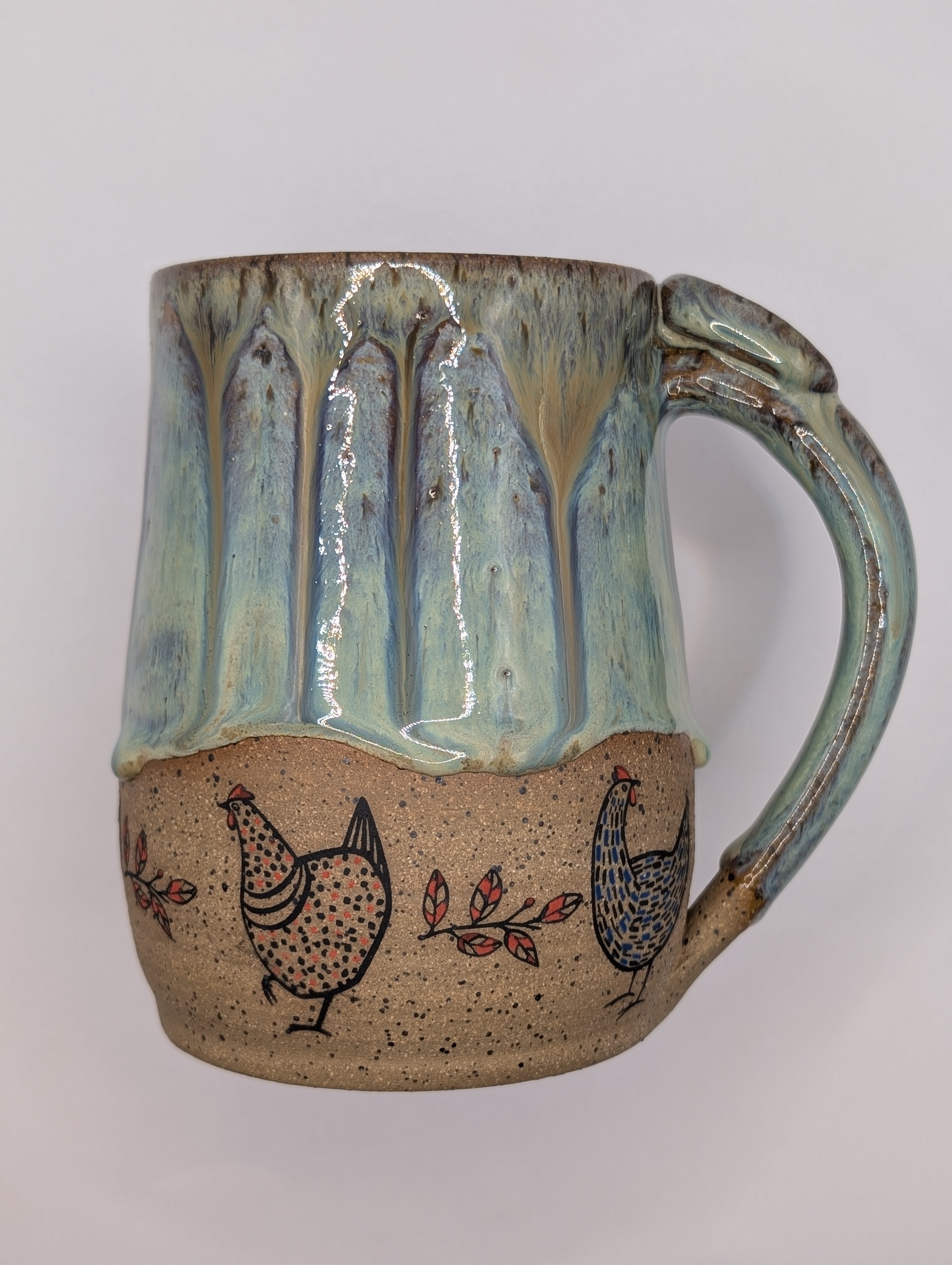 Chicken mug • 22oz • honeydew caramel 