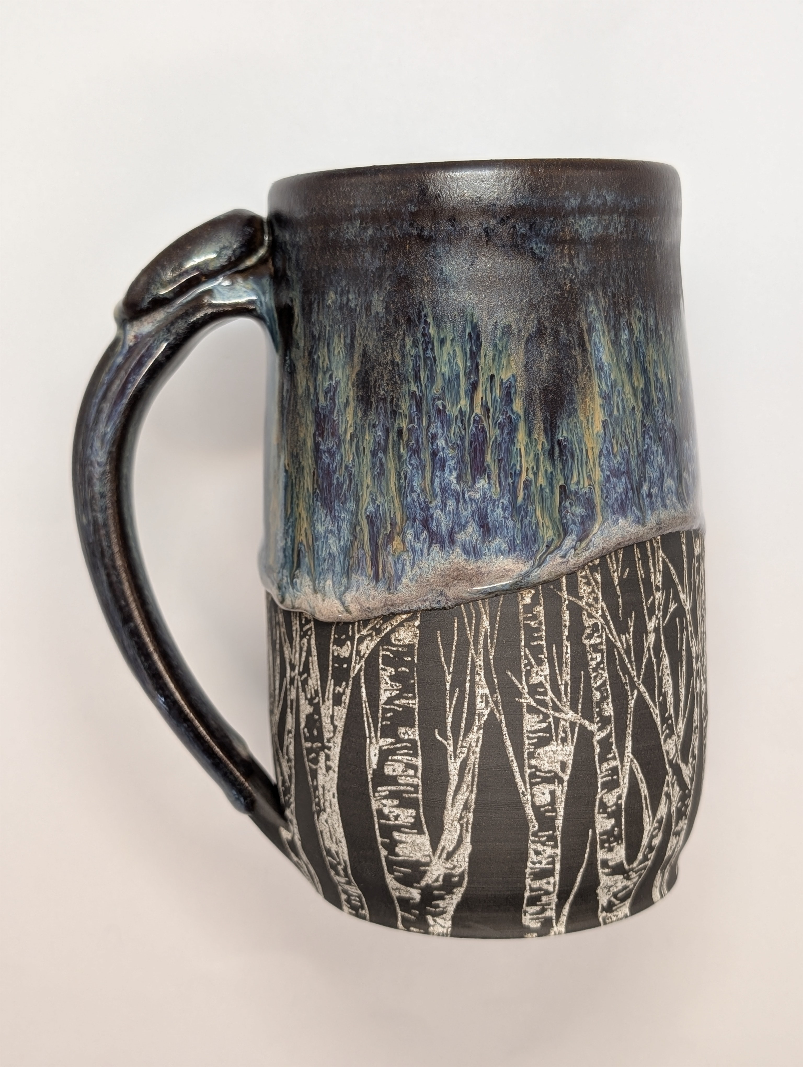 Birch Tree mug • 24oz • copper plum