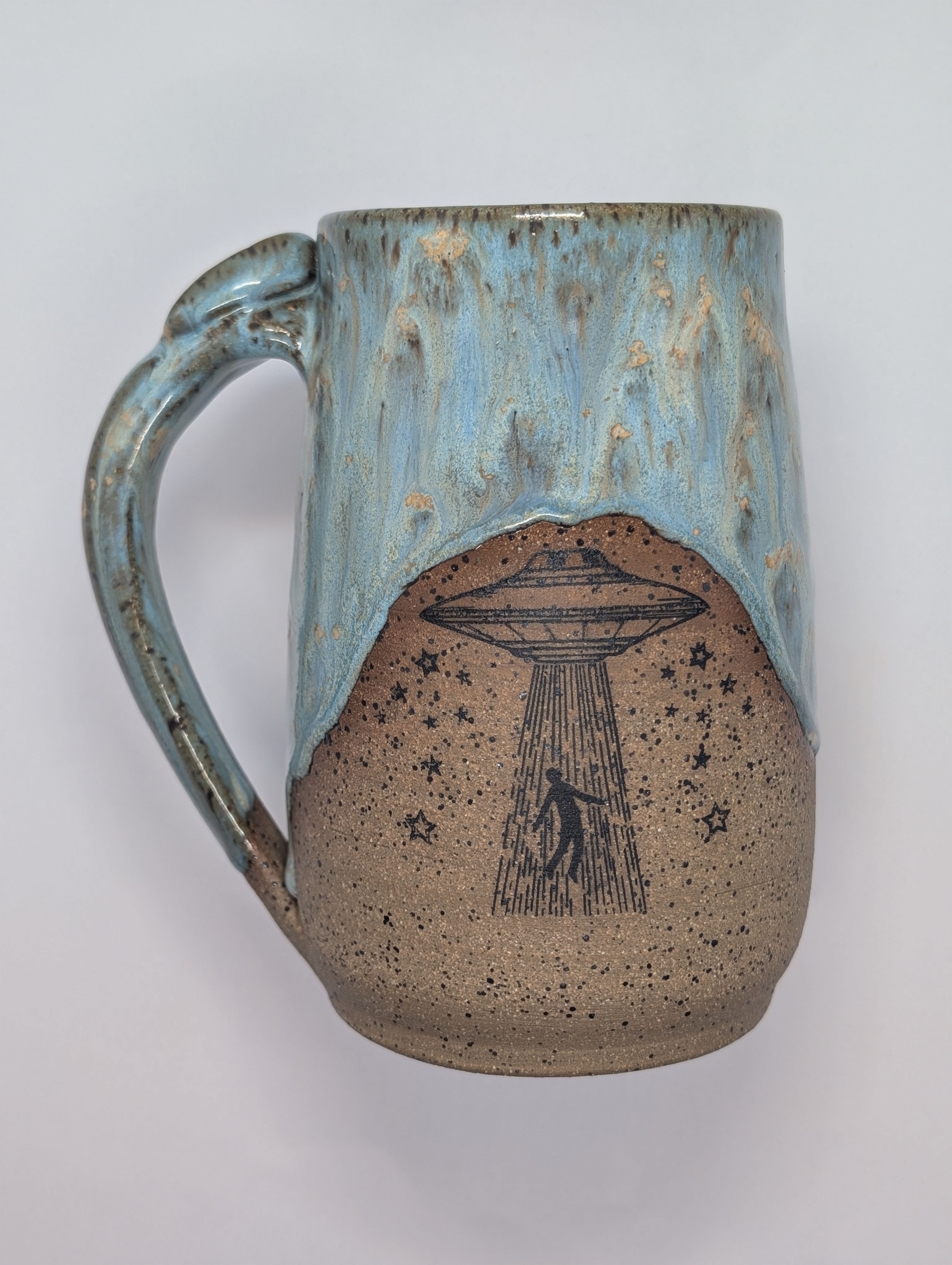 UFO mug • 22oz • blue desert dusk