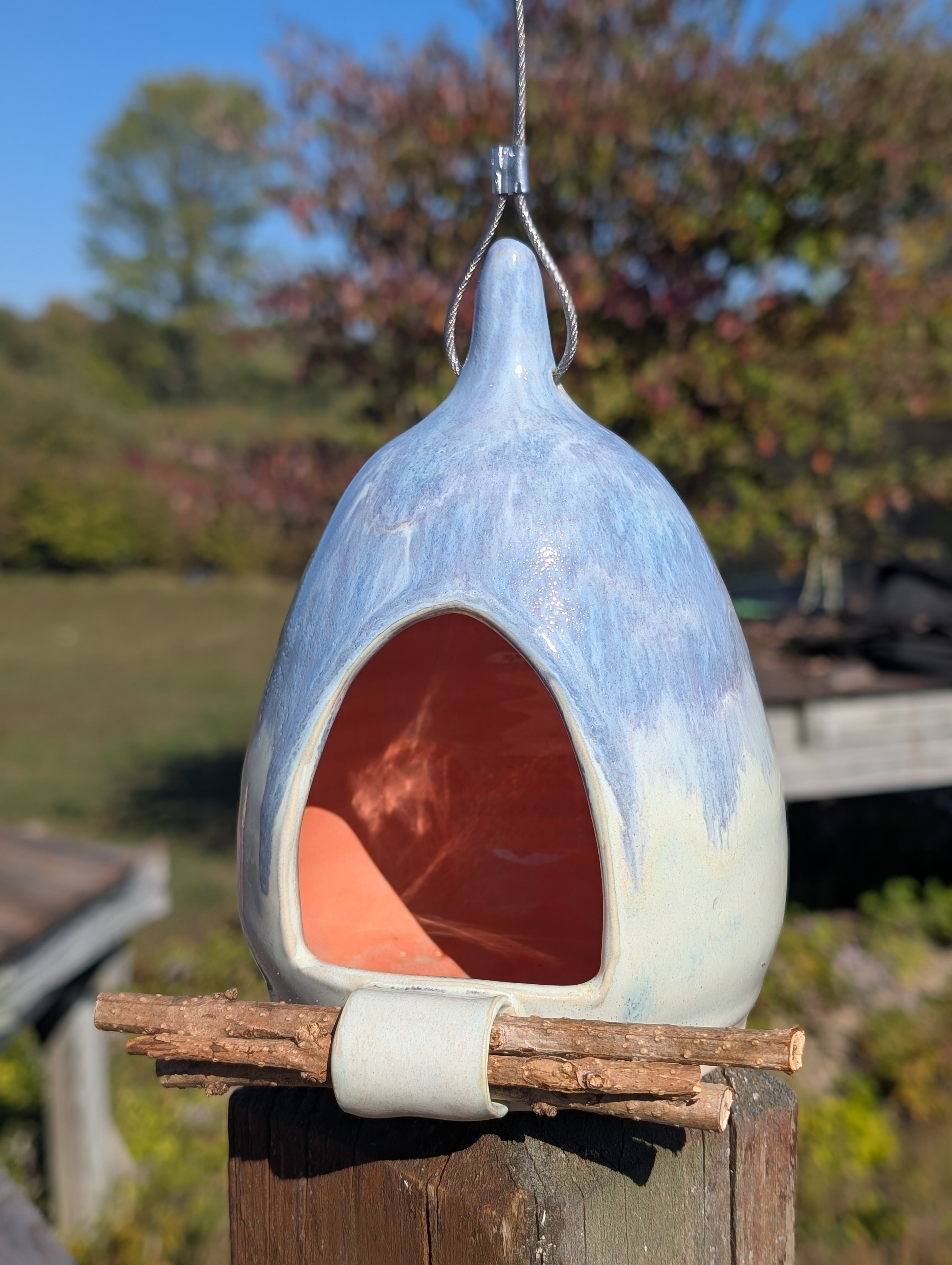 Bird feeder: lavender mist 