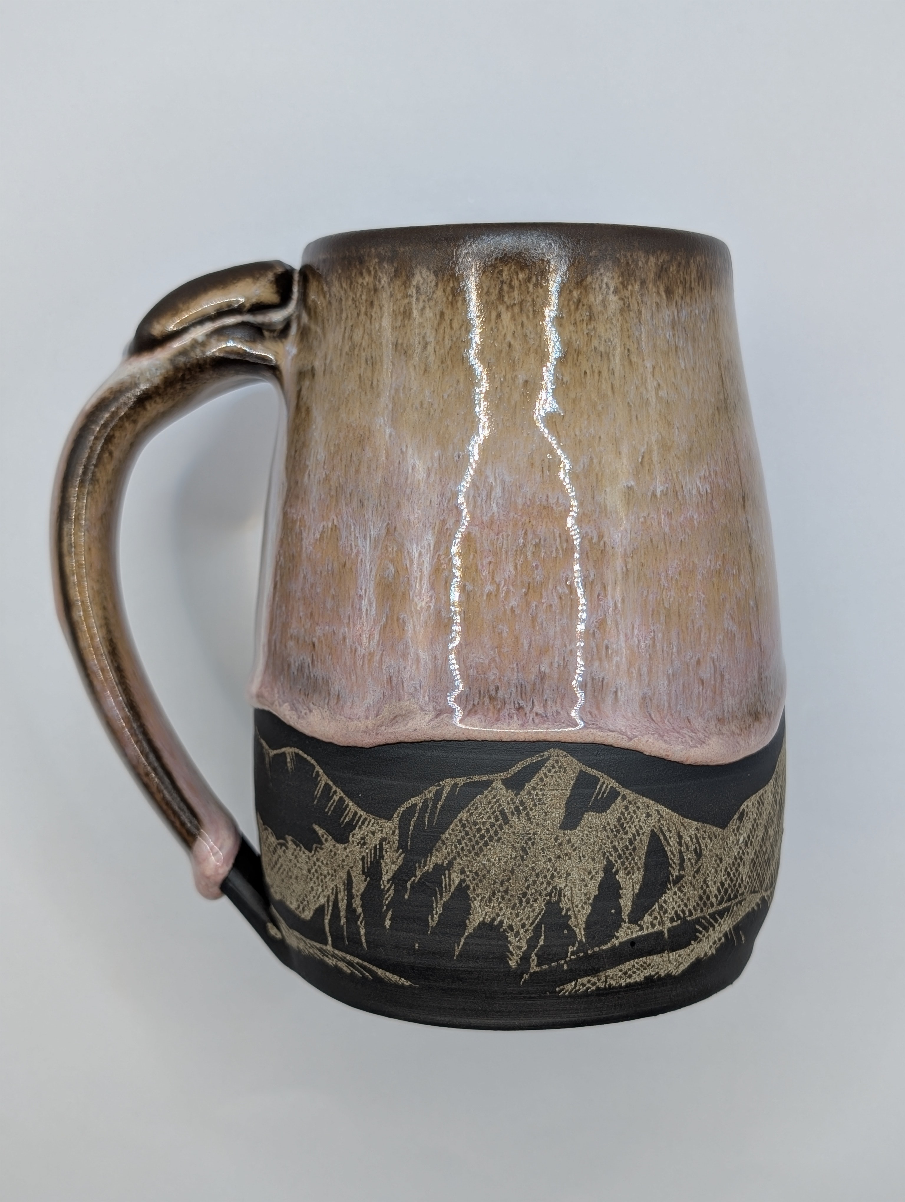 Mountain mug • 20oz • soft fuzzy peach