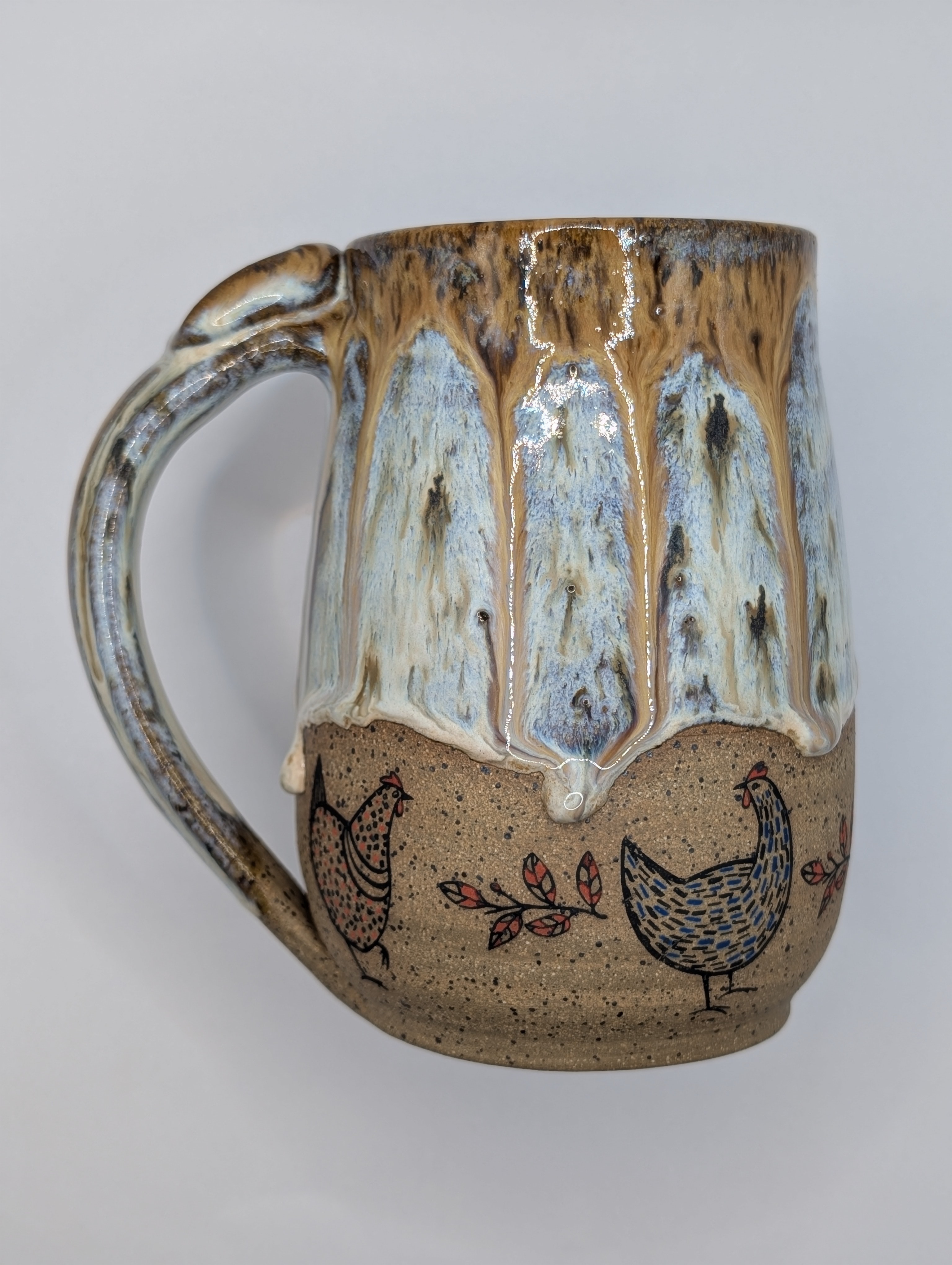 Chicken mug • 24oz • river birch drip