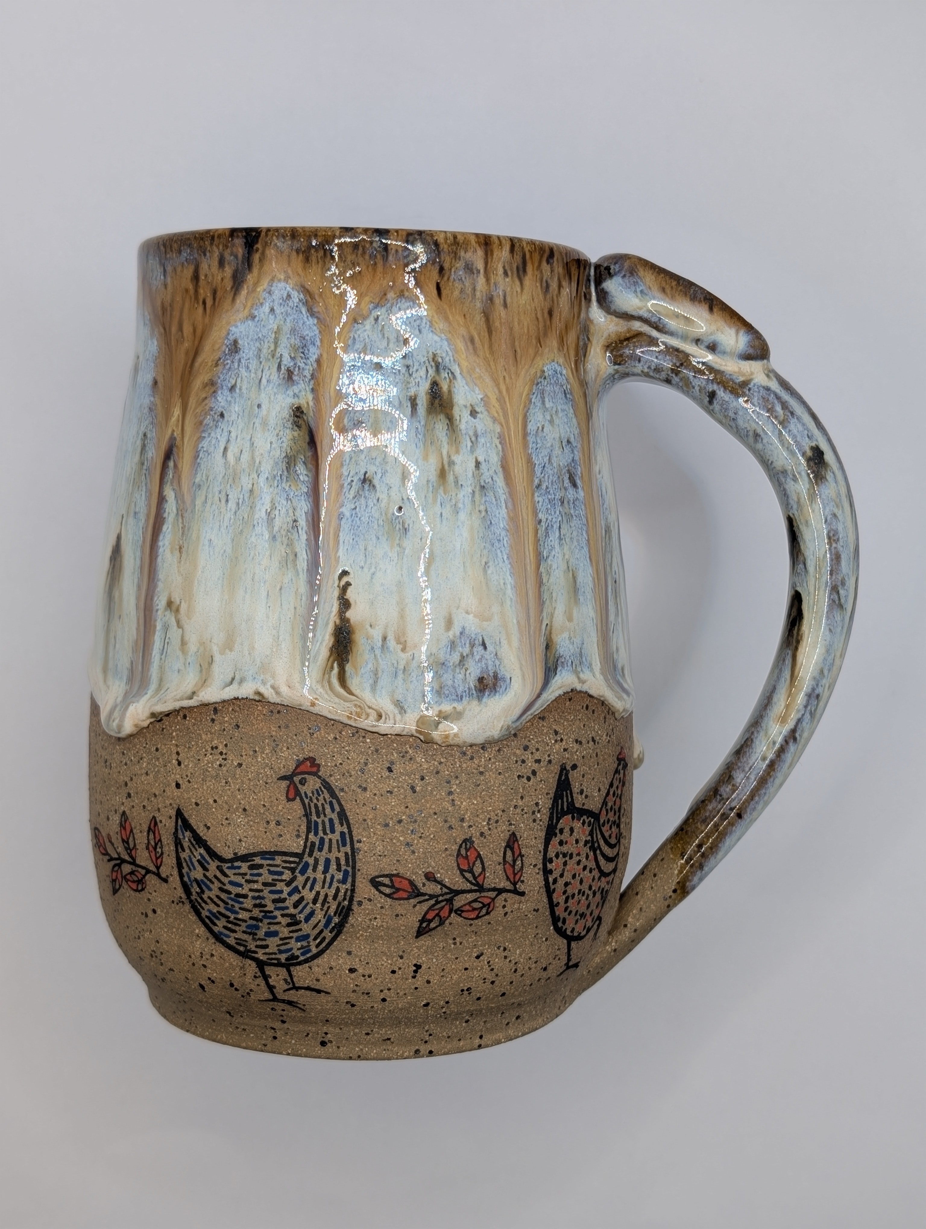 Chicken mug • 24oz • river birch drip