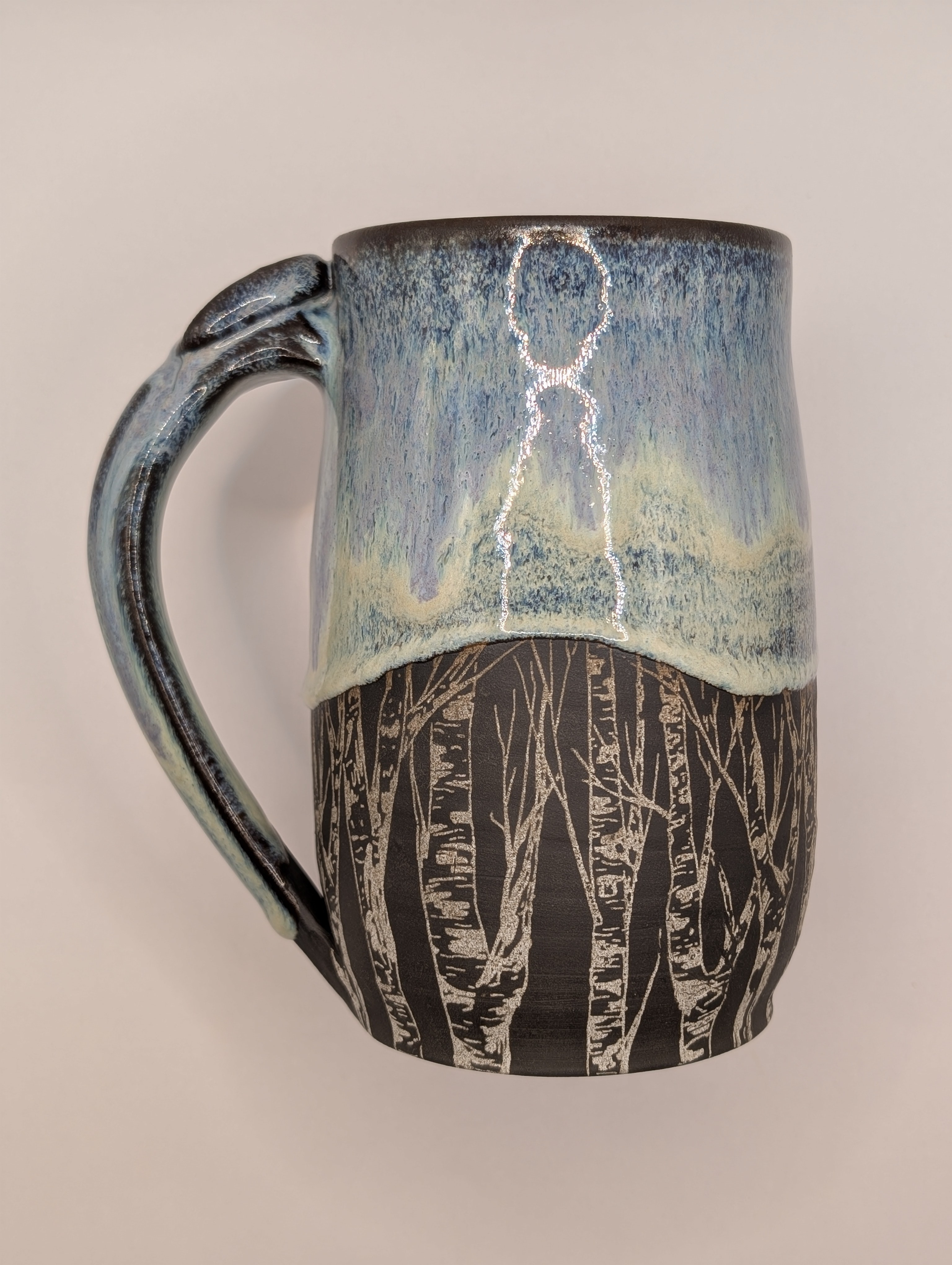 Birch tree mug • 22oz • lavender mist