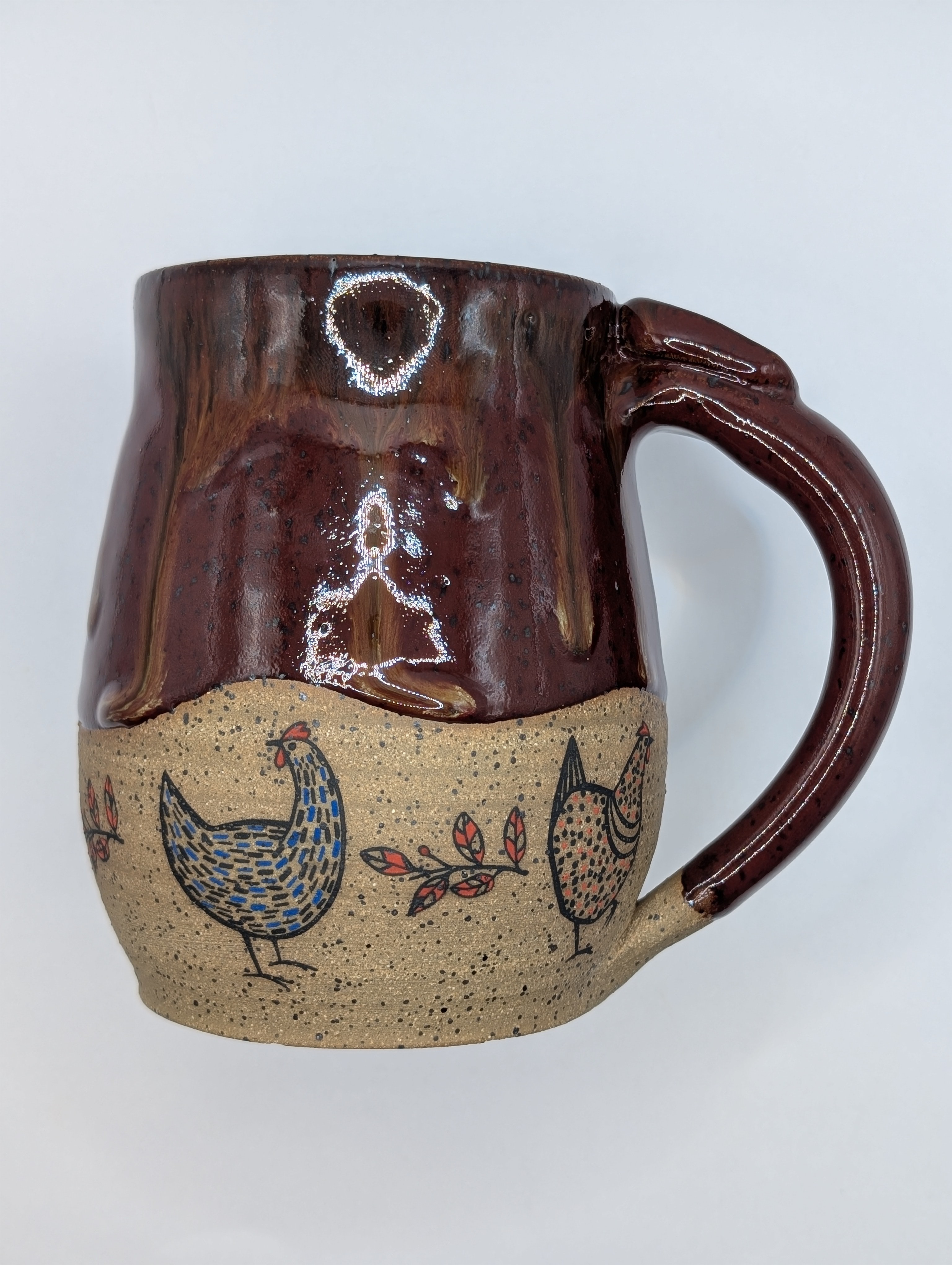 Chicken mug • 22oz • caramel apple
