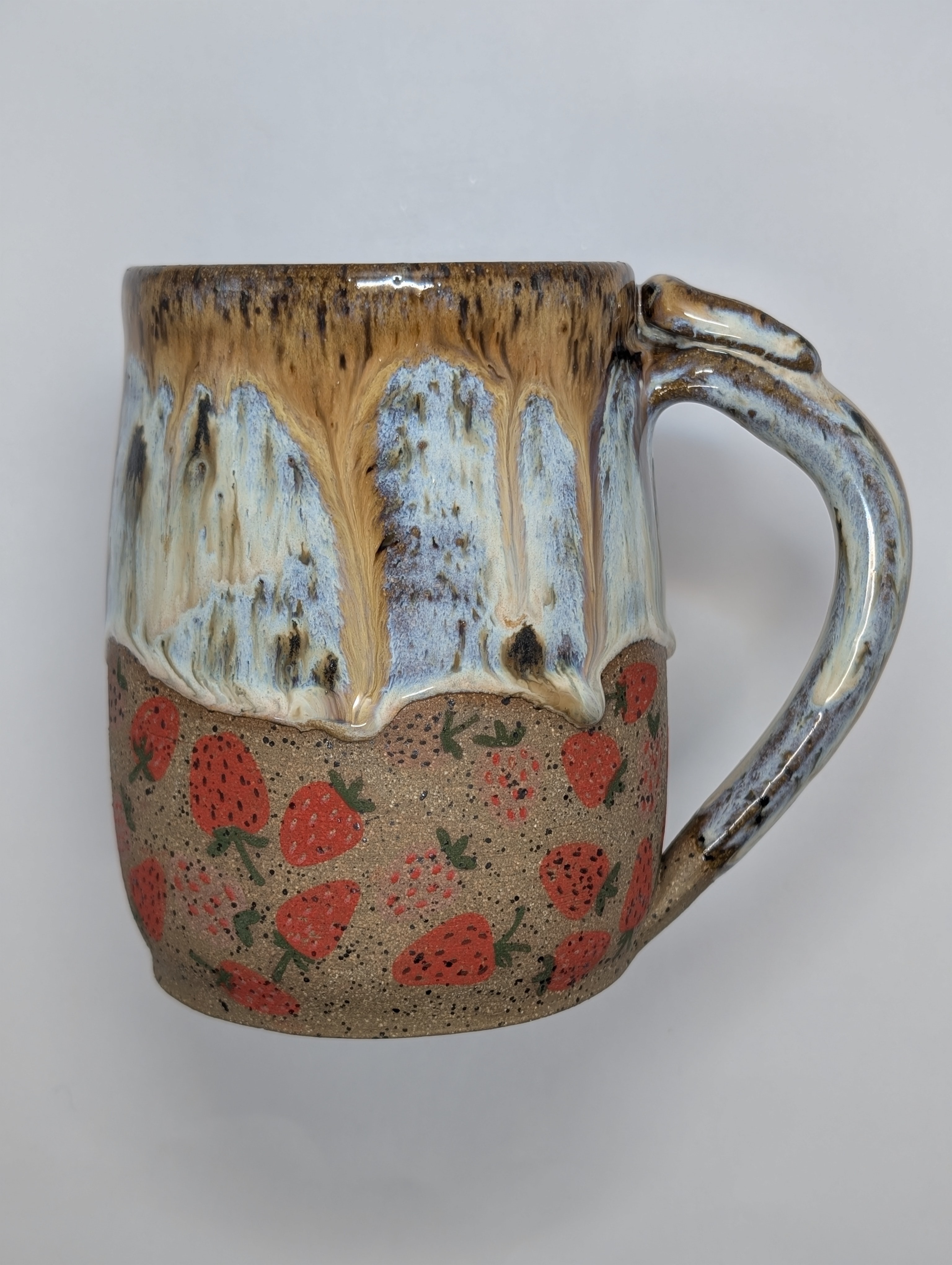 Strawberry mug • 22oz • river birch 