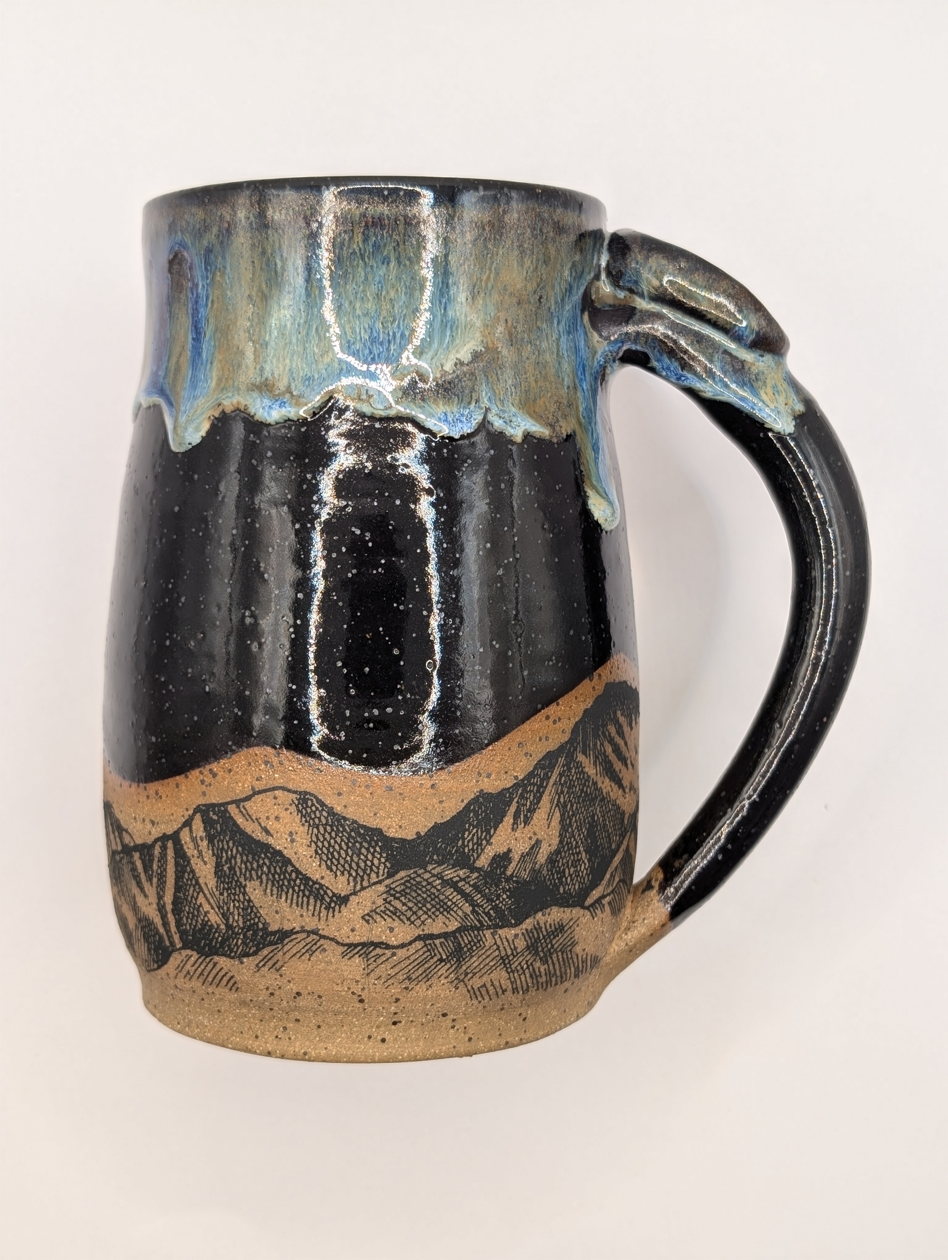 Mountain mug • 24oz • speckled black skies