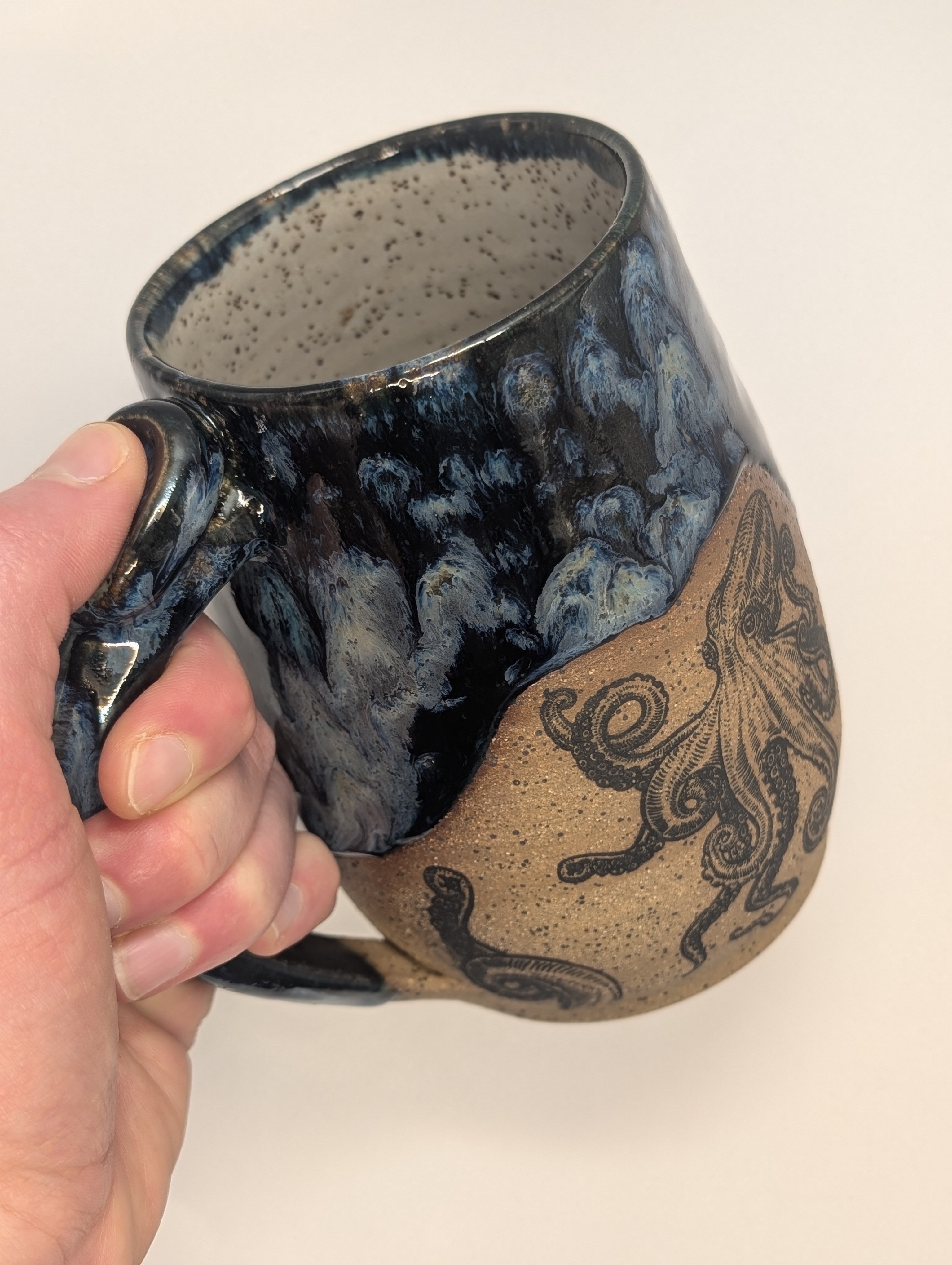 Octopus mug • 24oz • night moth