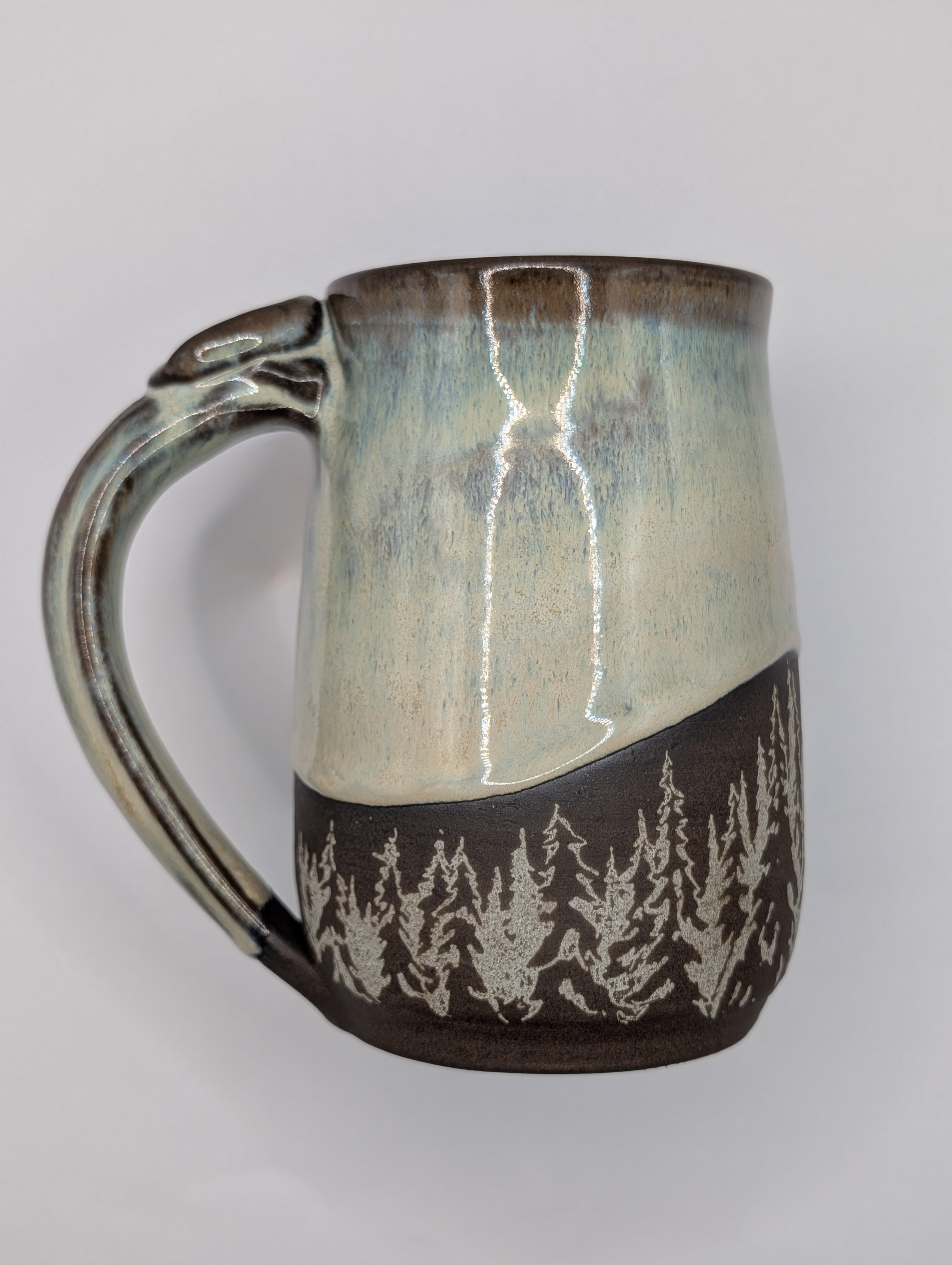 Conifer mug • 20oz • earth tones 
