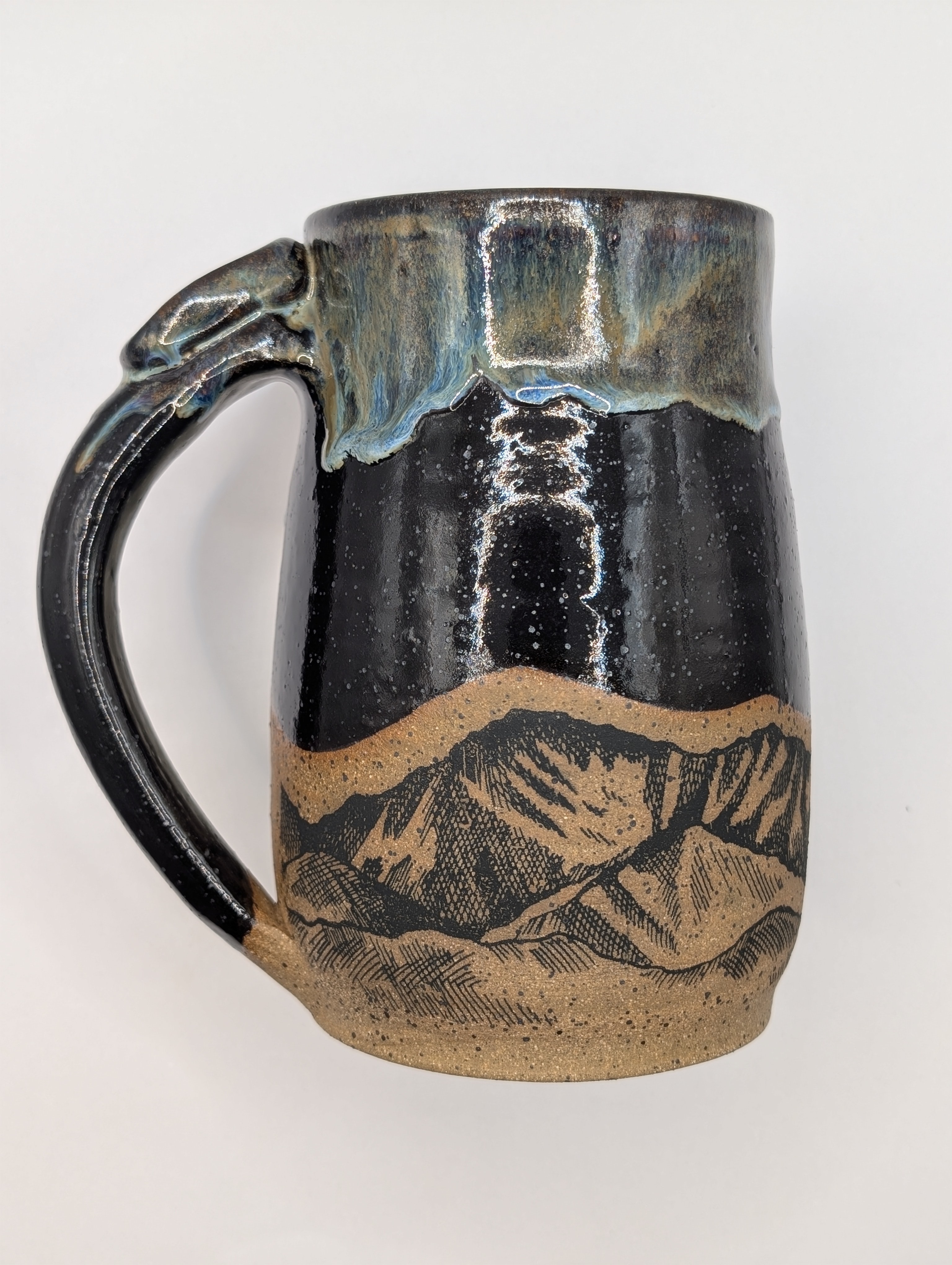Mountain mug • 24oz • speckled black skies