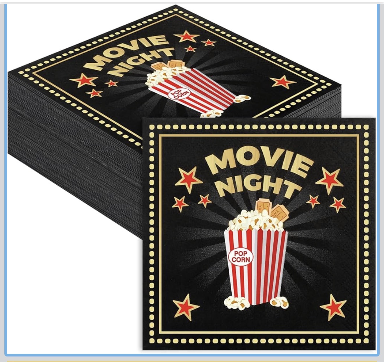 Movie Night Napkins (20)