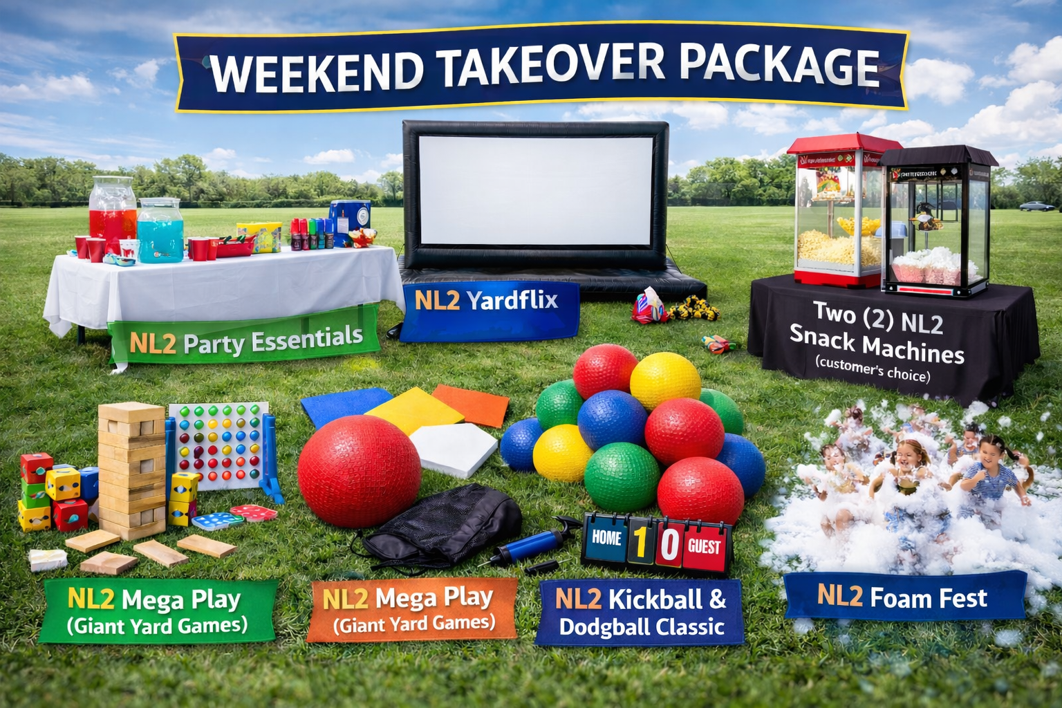 NL2 Weekend Takeover Package 