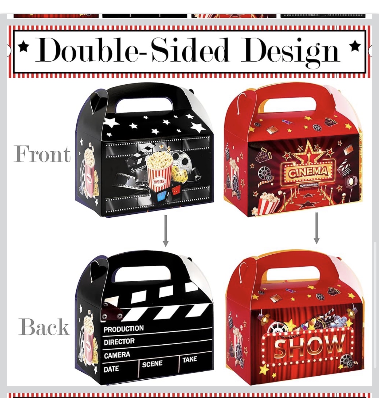 Movie theatre Treat Boxes (5)