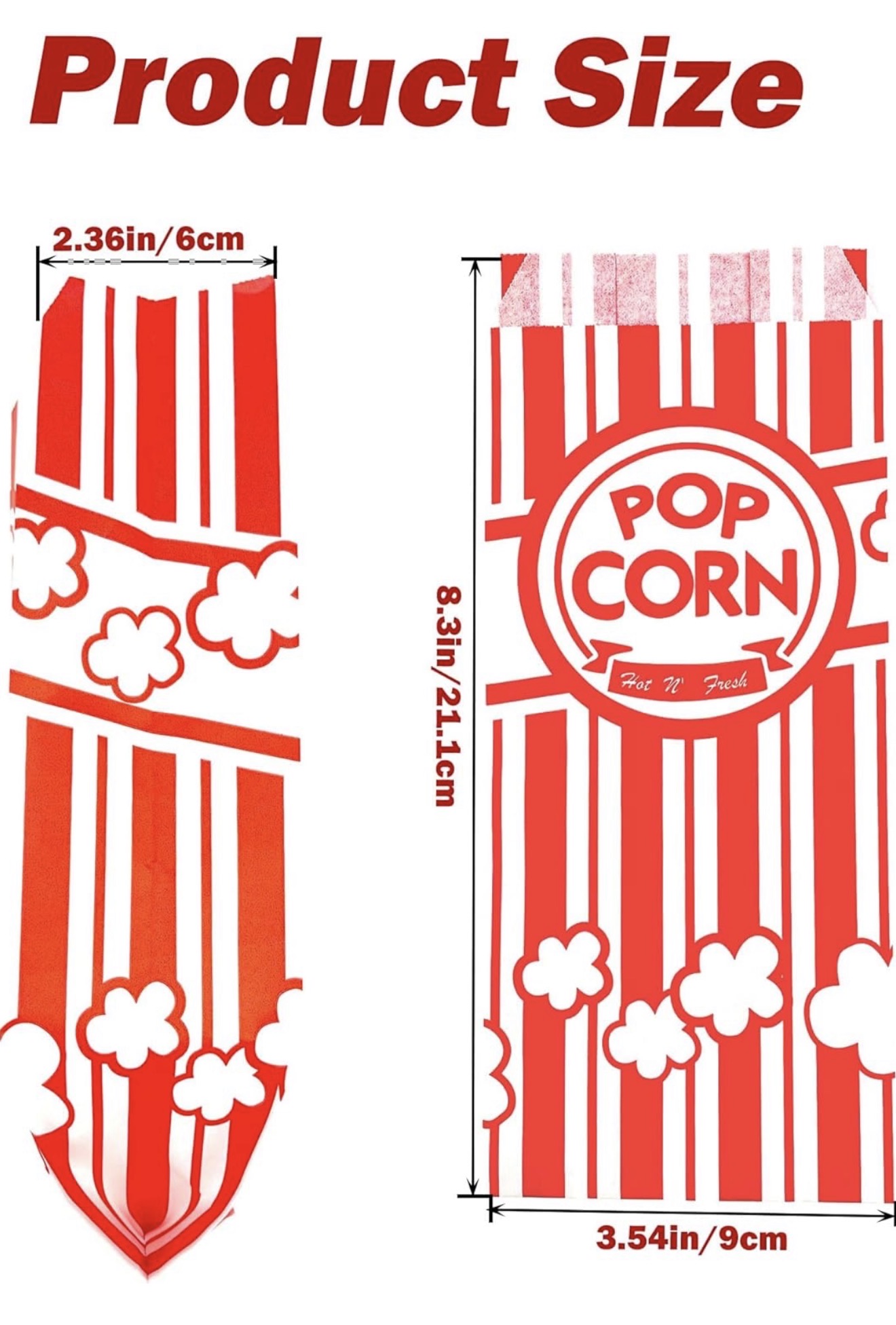 Popcorn Bags (25)