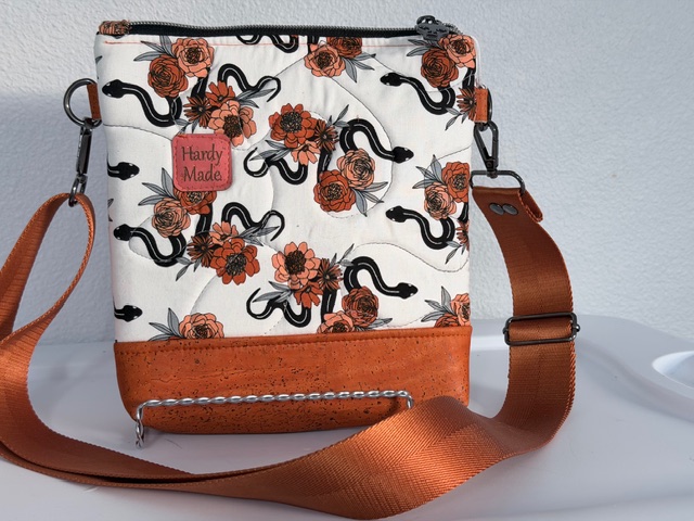 Goth Style Phone Crossbody Bag