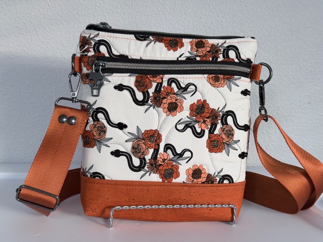 Goth Style Phone Crossbody Bag